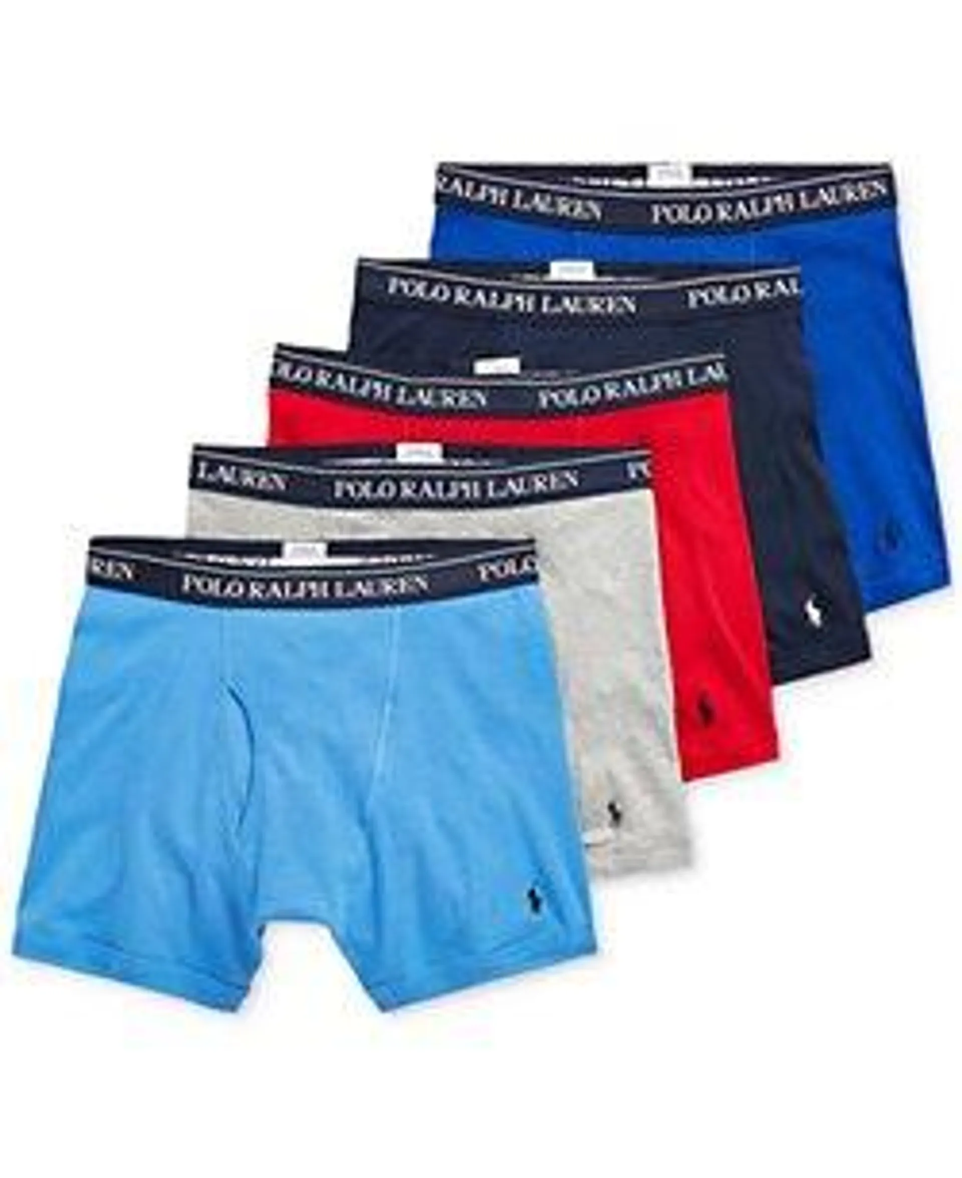 Men's 5-Pack Classic Cotton Boxer Briefs