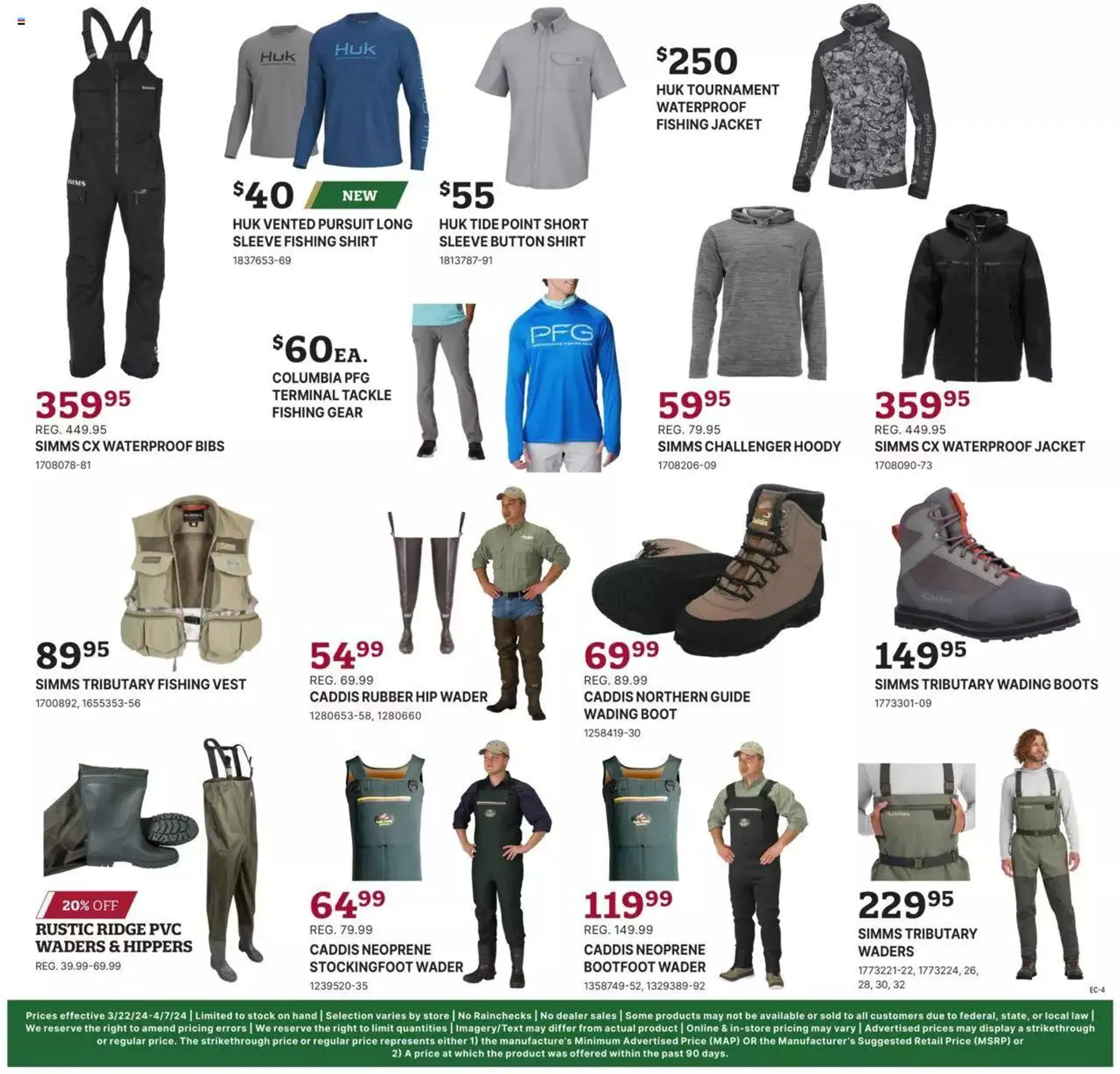 Weekly ad Sportsmans Warehouse - circular - NY from March 22 to April 7 2024 - Page 4