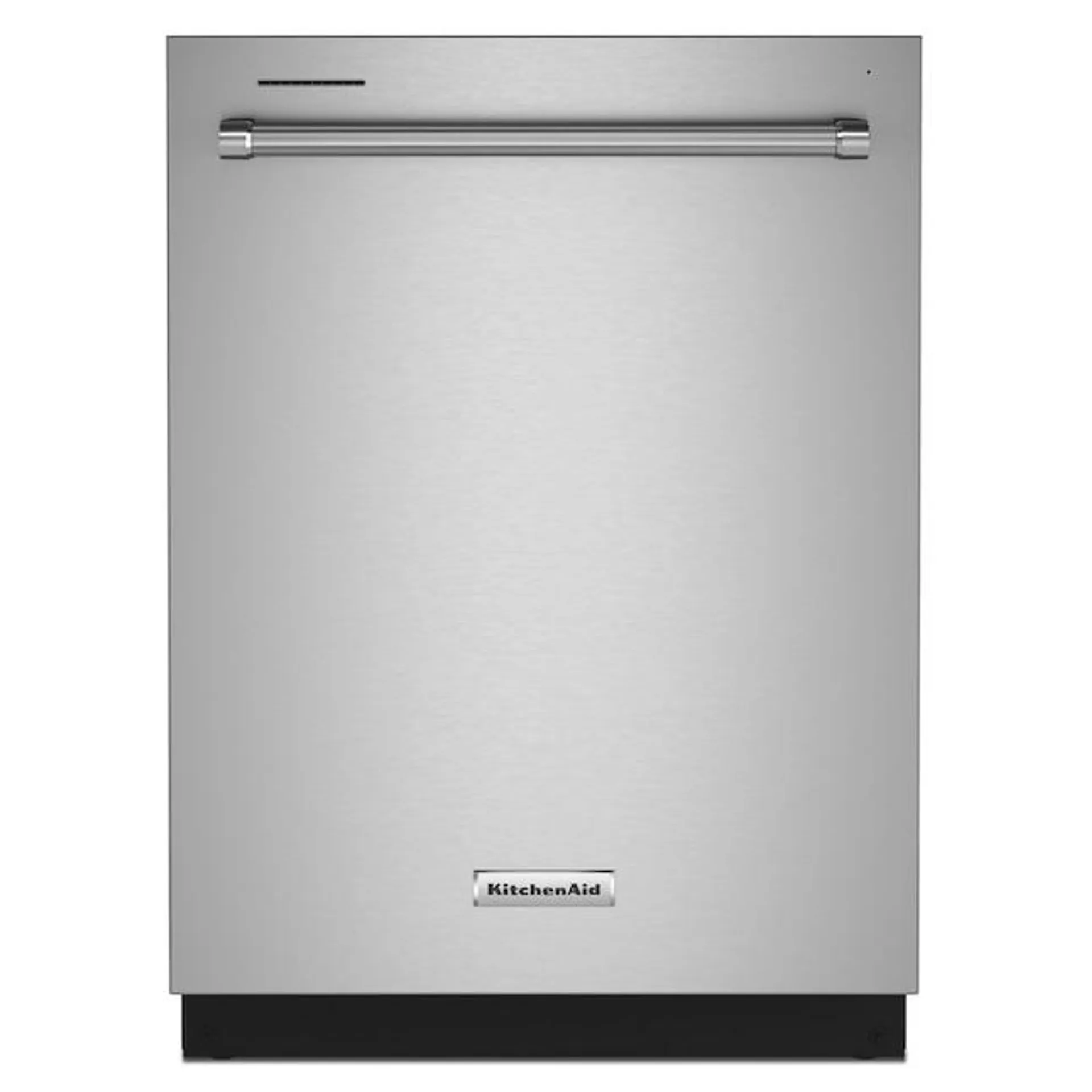 KitchenAid FREEFLEX Top Control 24-in Built-In Dishwasher With Third Rack (Stainless Steel with Printshield Finish), 44-dBA