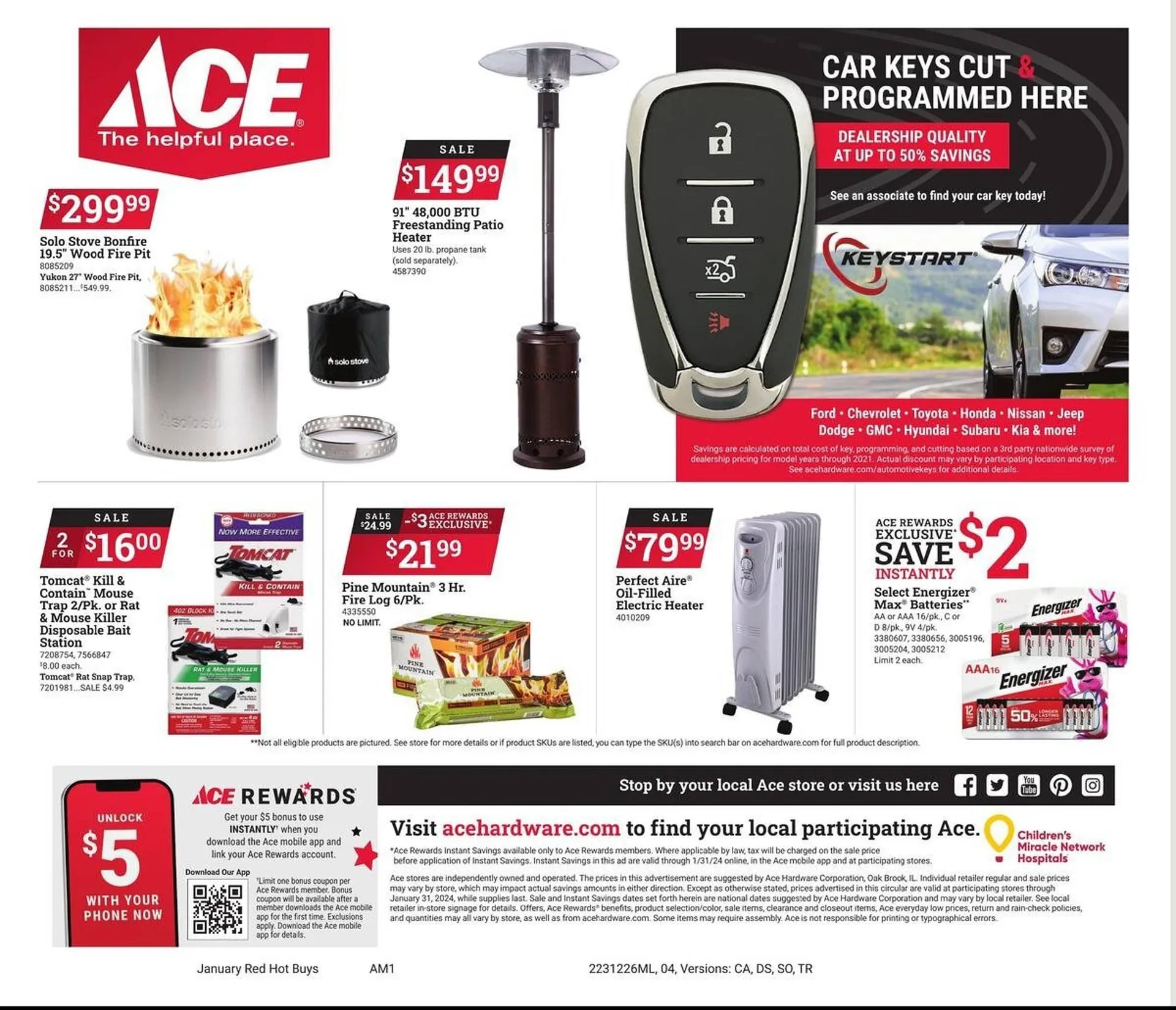 Weekly ad Ace Hardware Weekly Ad from December 26 to January 31 2024 - Page 4