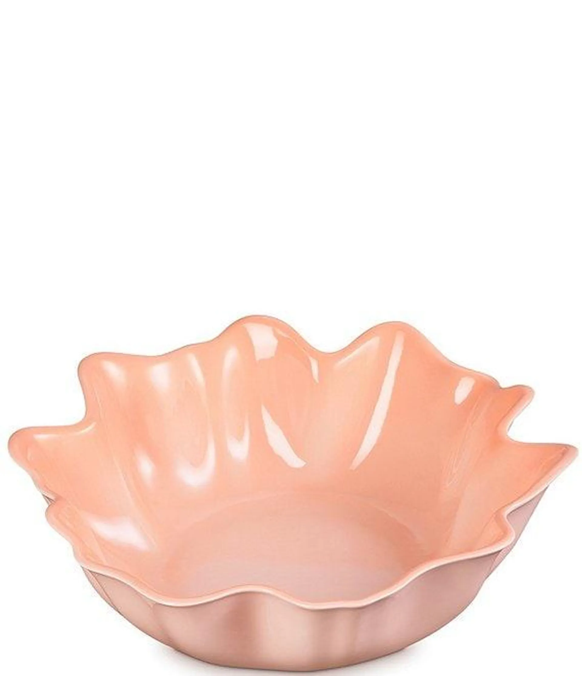 Iris Collection Scallop Serving Bowl, 15"