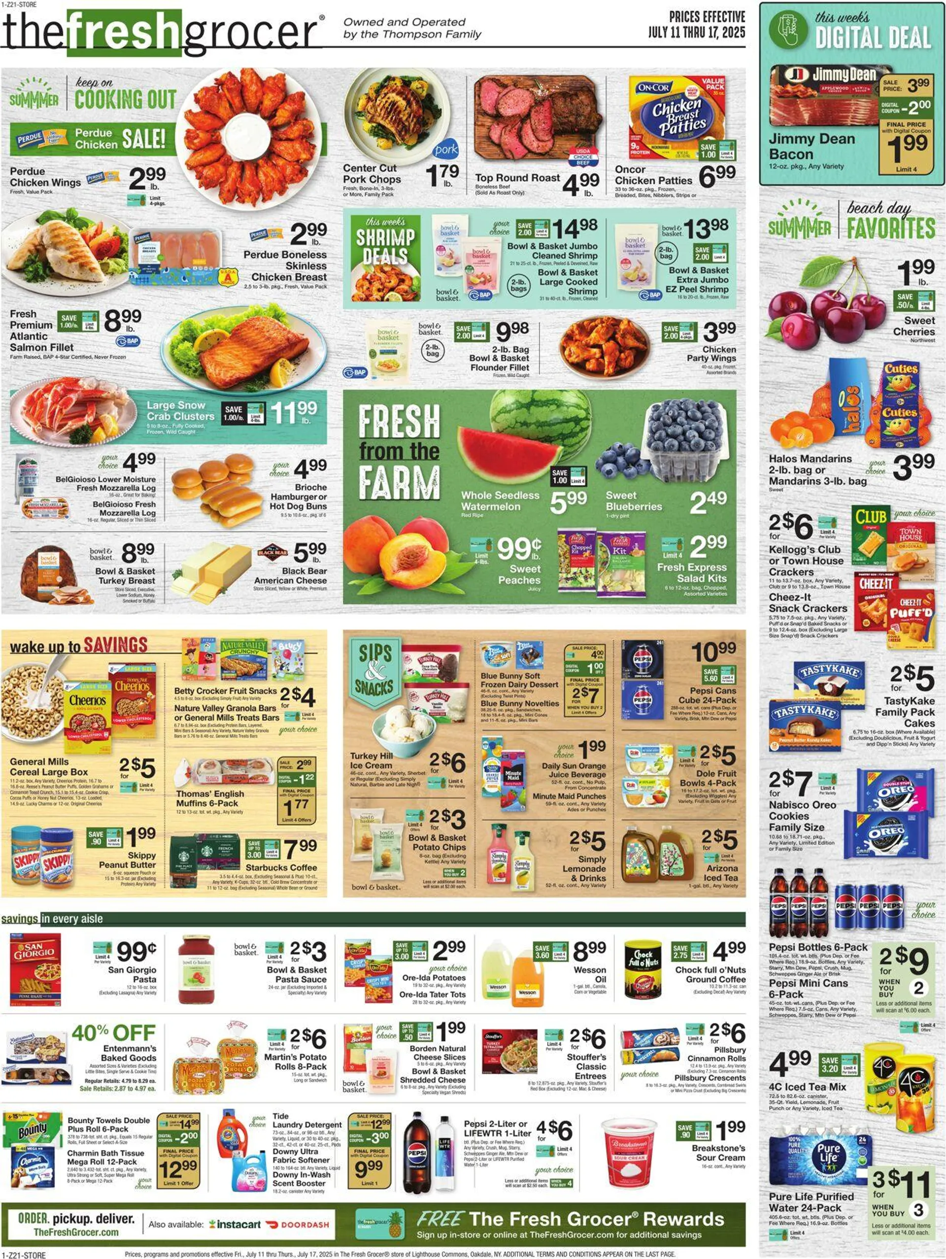 Weekly ad Gerrity's Supermarkets Current weekly ad from July 10 to July 17 2025 - Page 1