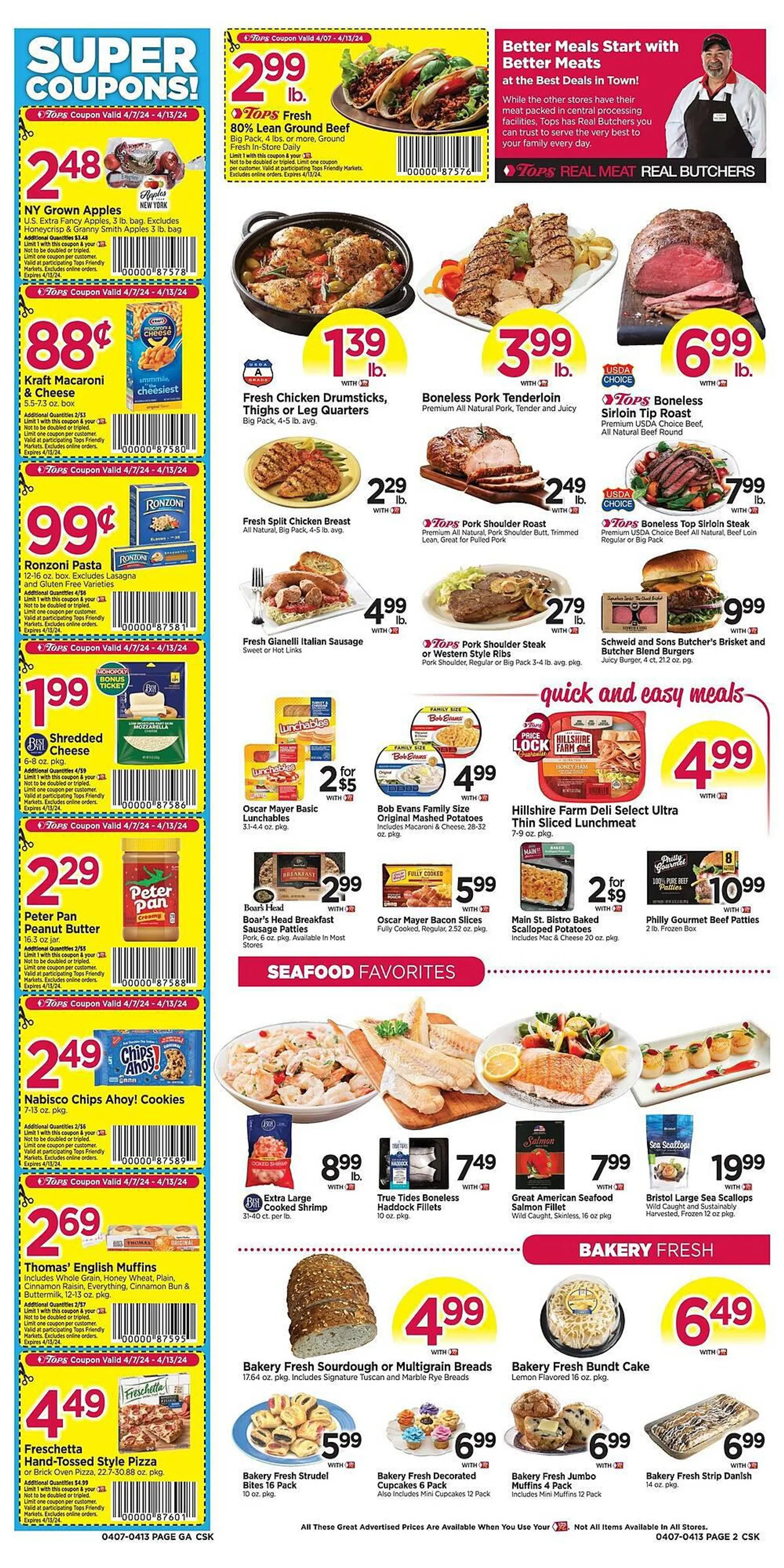 Weekly ad Tops Weekly Ad from April 8 to April 13 2024 - Page 2