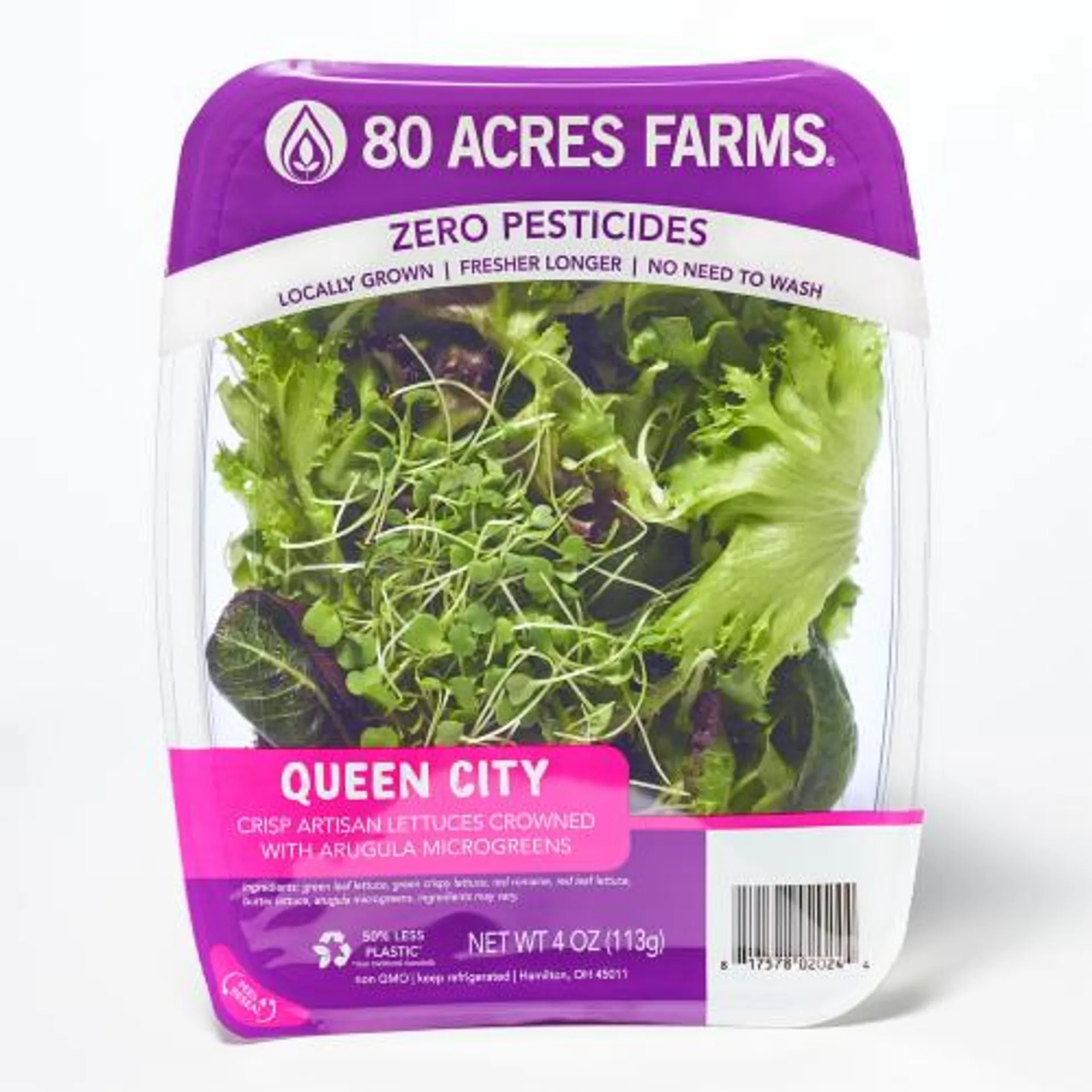 80 Acres Farms® Queen City Salad Mix Blend