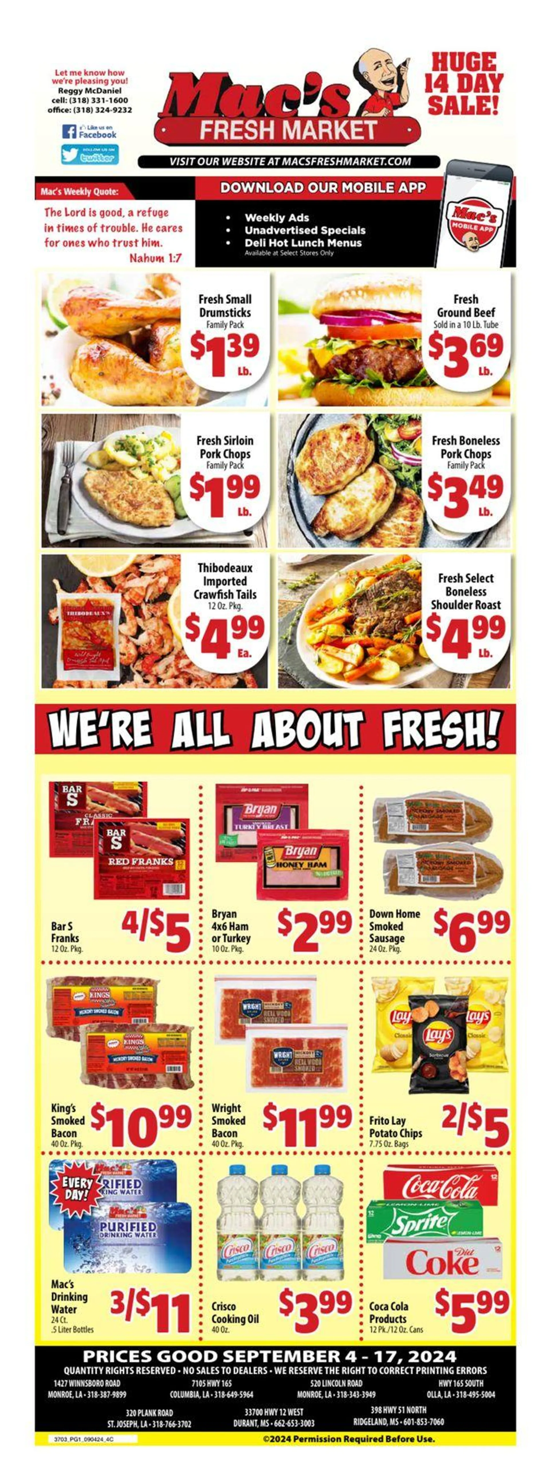 Macs Market Weekly ad - 1