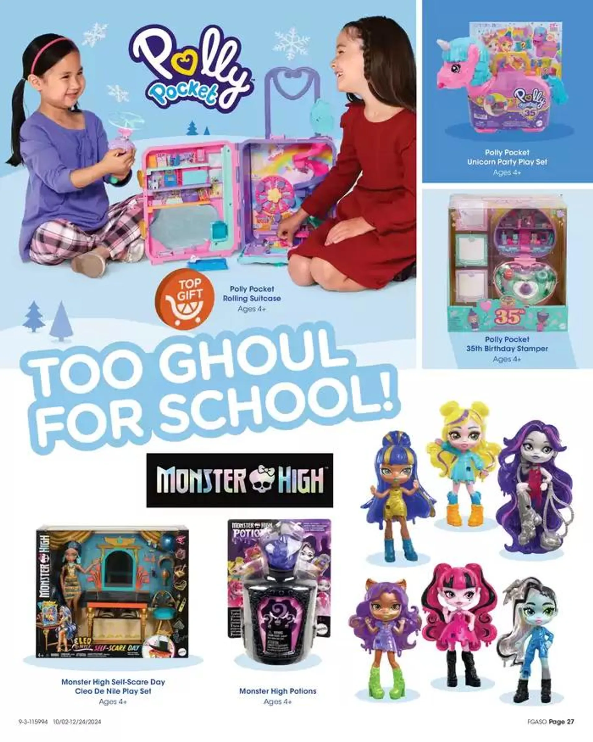 Weekly ad Toy Wish Book from October 2 to December 24 2024 - Page 27