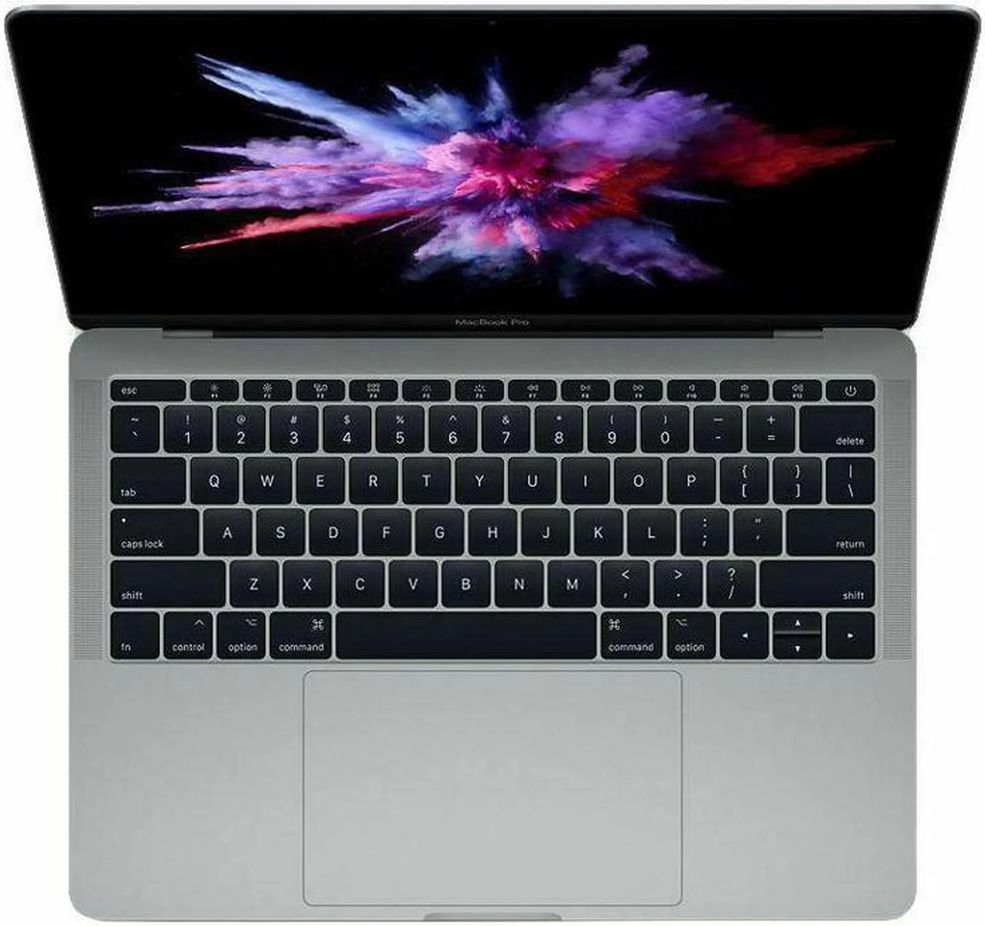 Apple MacBook Pro Laptop Core i5 2.3GHz 8GB RAM 128GB SSD 13" Space Gray MPXQ2LL/A (2017) - Very Good Condition