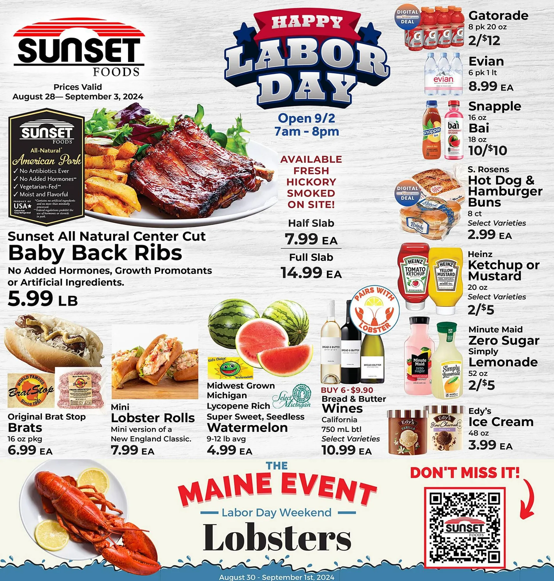 Sunset Foods Weekly Ad - 1