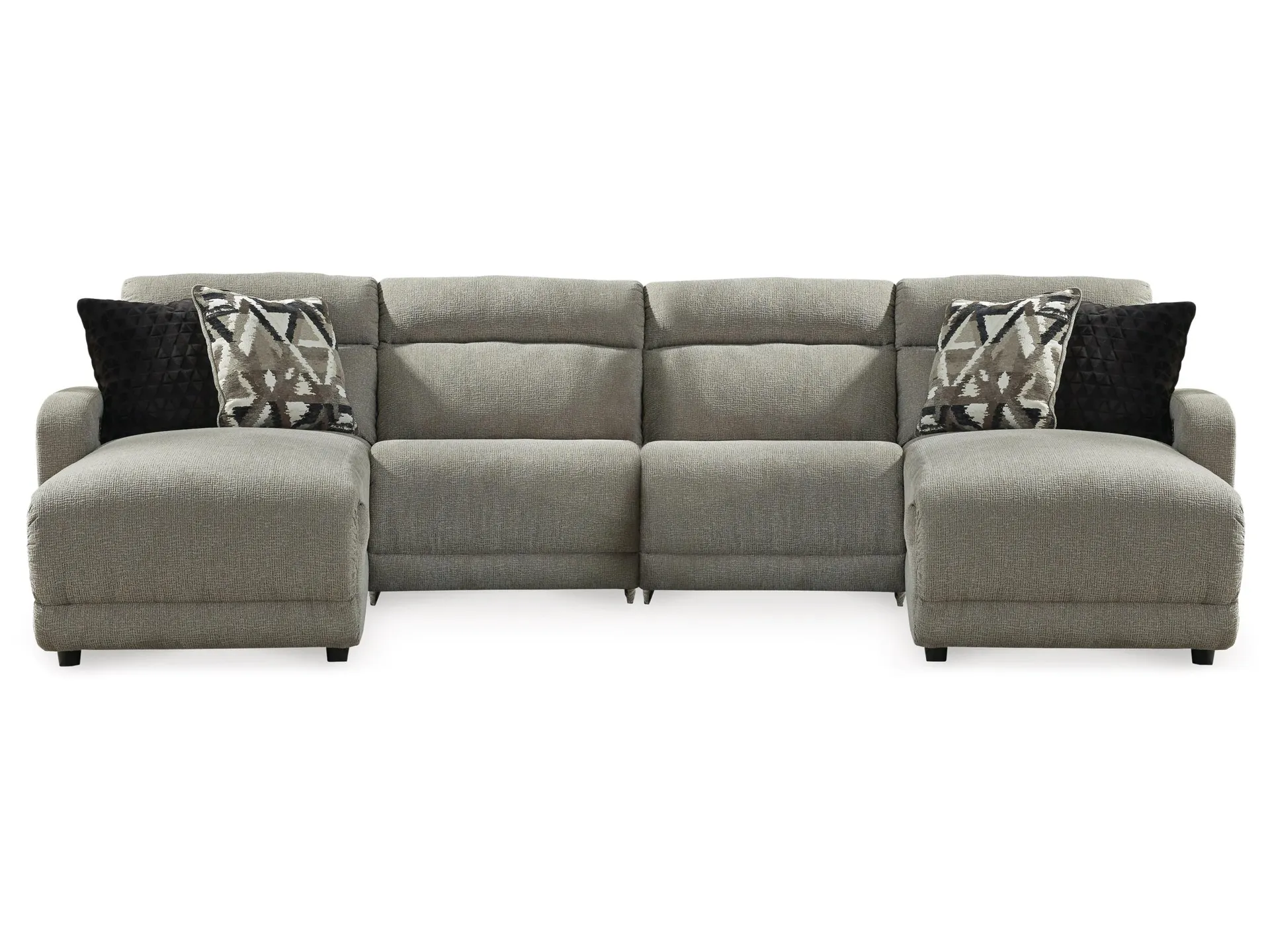 Colleyville 4-Piece Power Reclining Modular Sectional with 2 Reclining Chaises