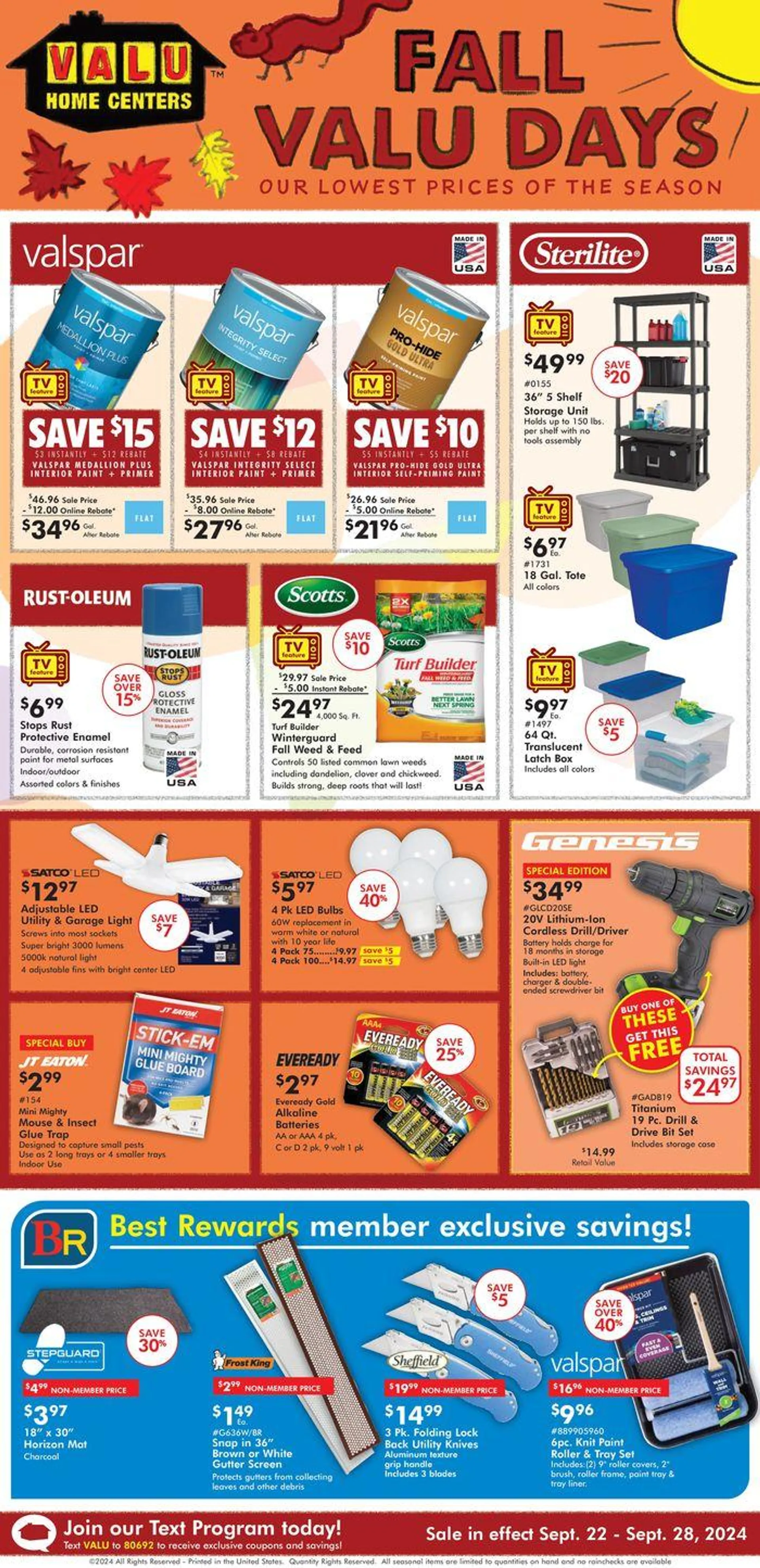 Valu Home Centers weekly ad - 1