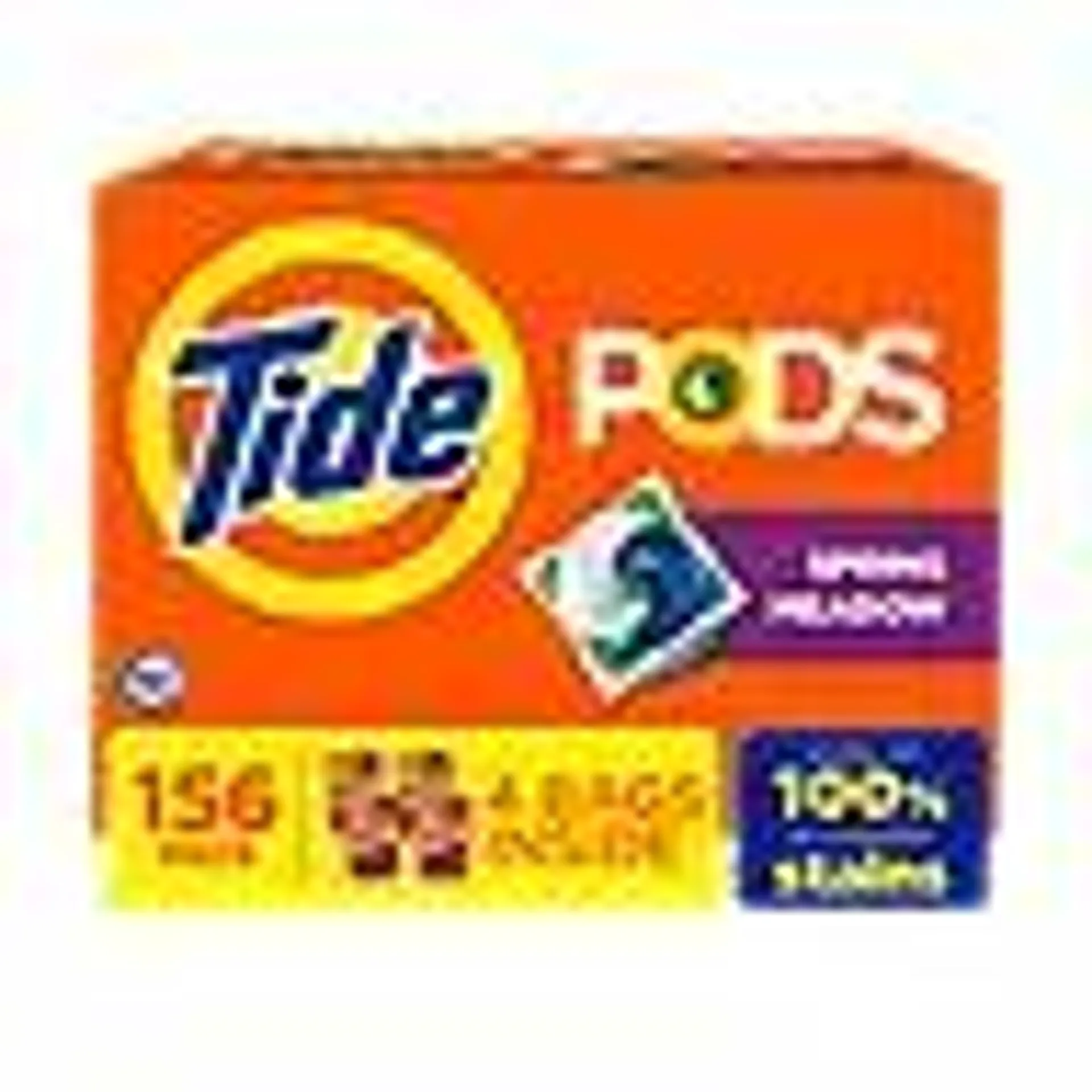 Tide PODS Laundry Detergent Pacs, Spring Meadow, 156 ct.