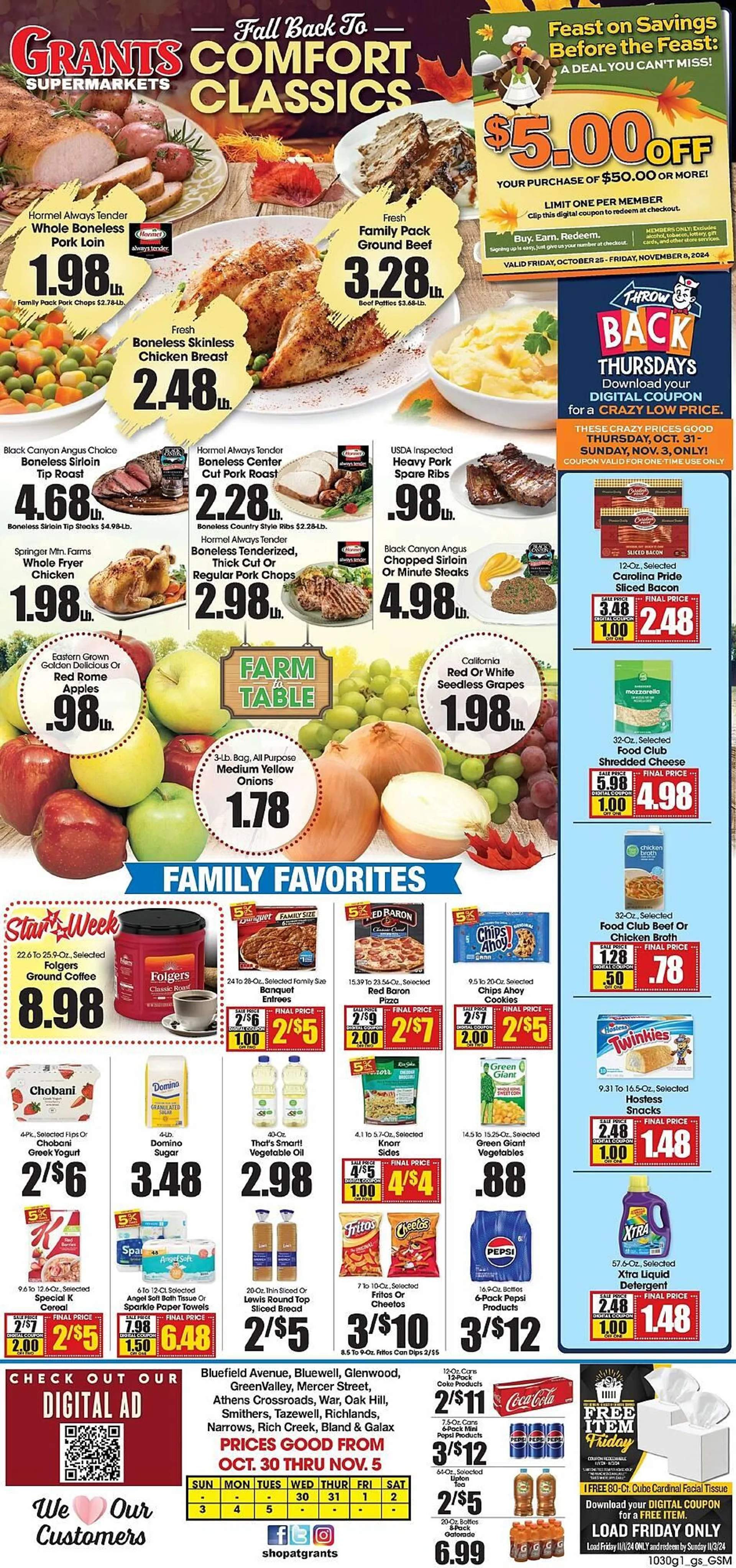 Grants Supermarket Weekly Ad - 1