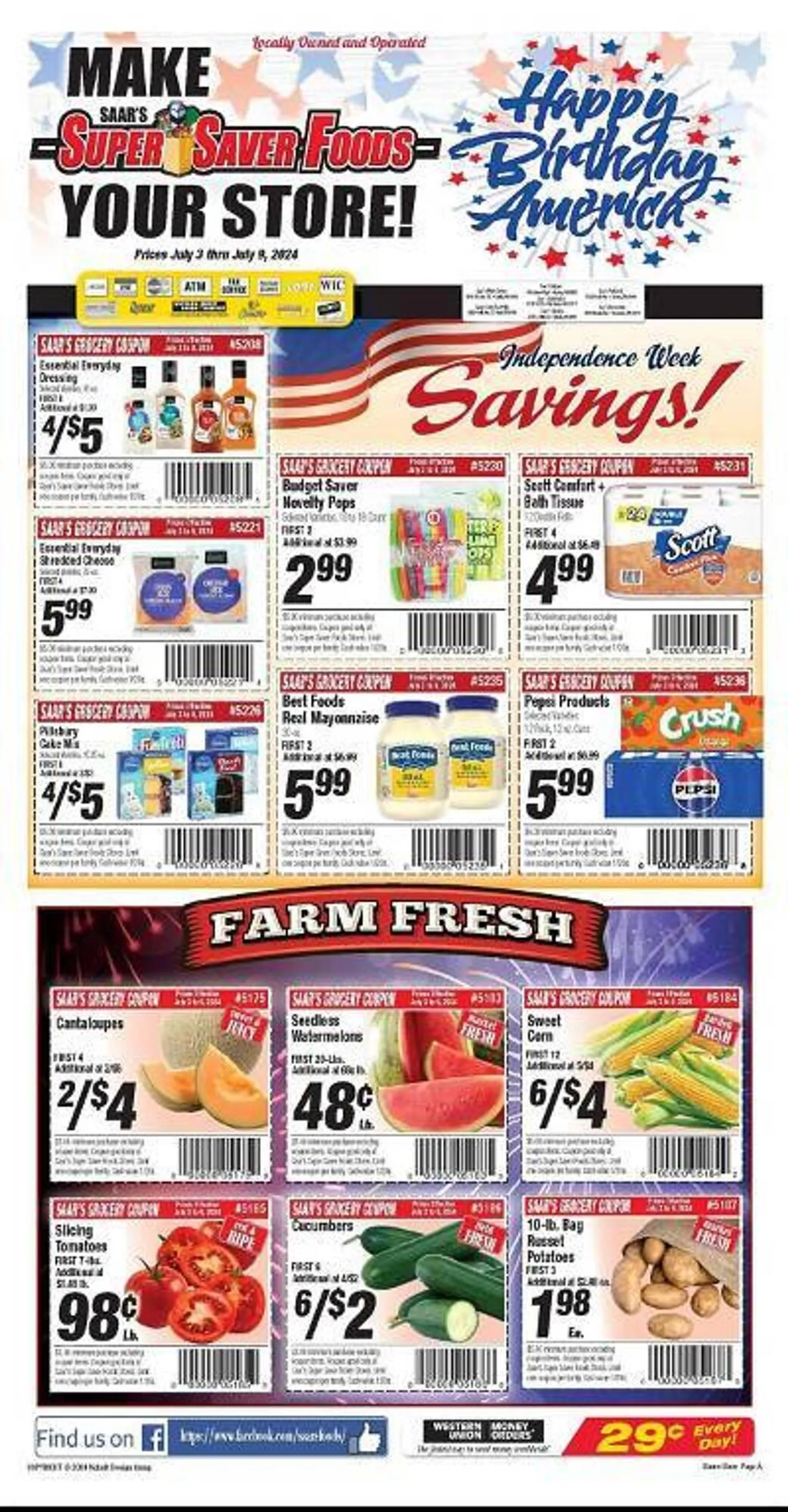 Super Saver Weekly Ad - 1