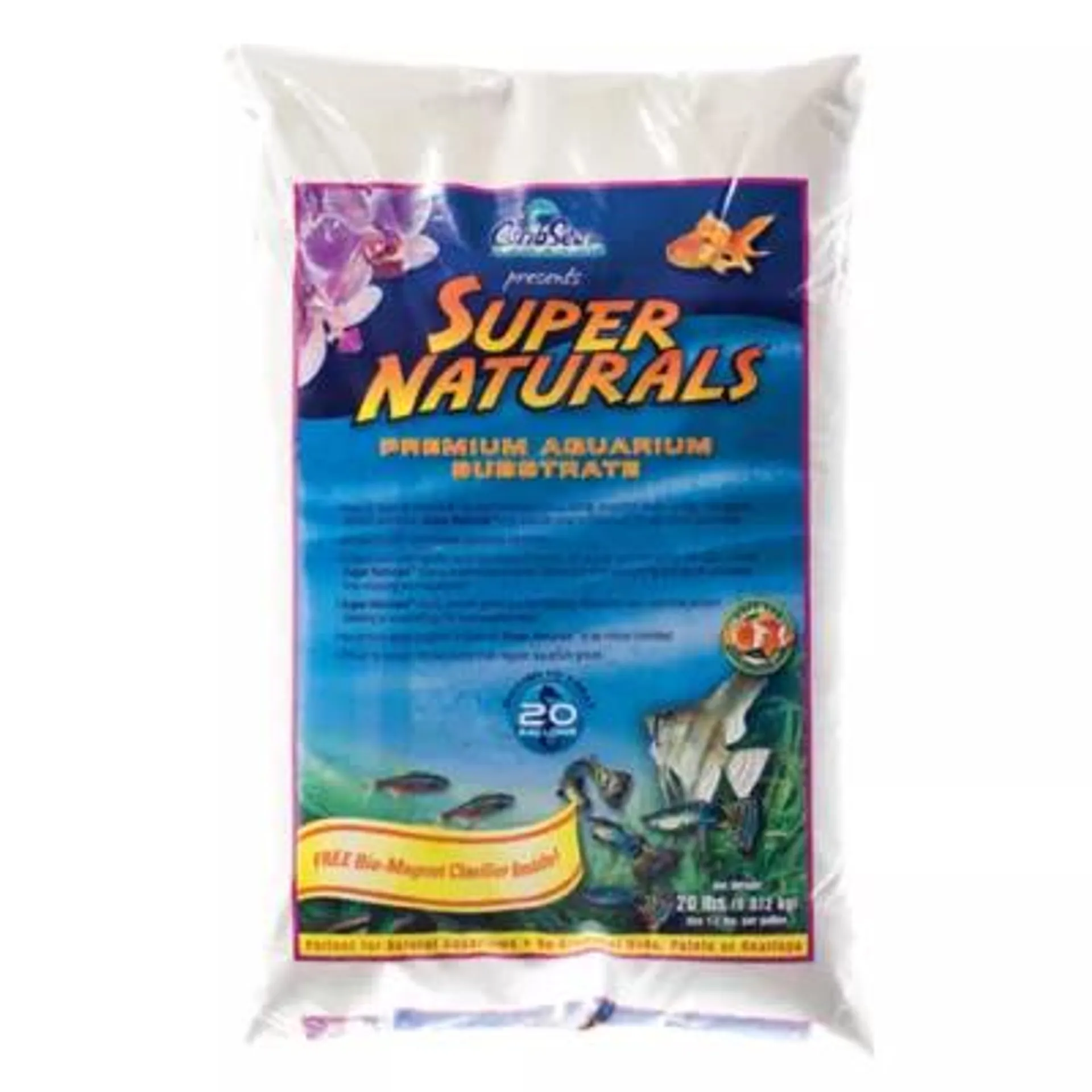 CaribSea Super Naturals Aquarium Sand - Moonlight White