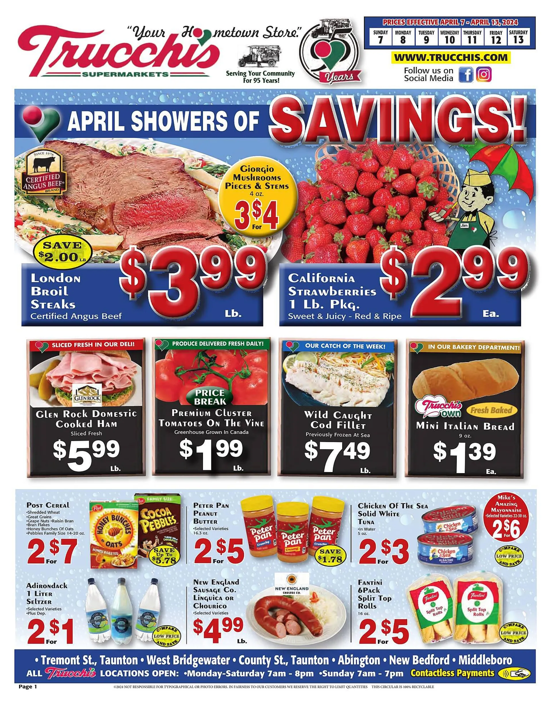 Weekly ad Trucchis Weekly Ad from April 7 to April 13 2024 - Page 