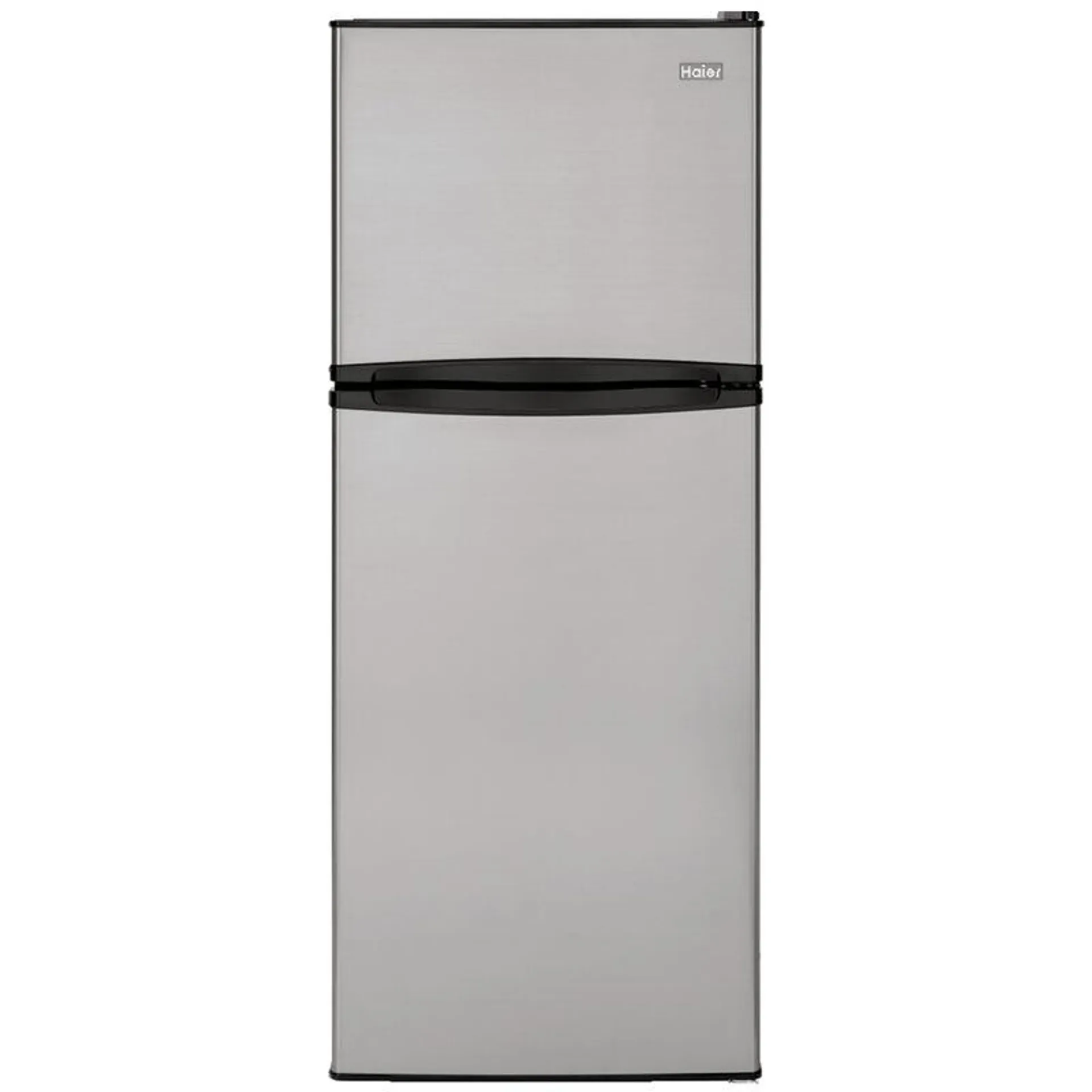 Haier 24 in. 9.8 cu. ft. Counter Depth Top Freezer Refrigerator - Stainless Steel