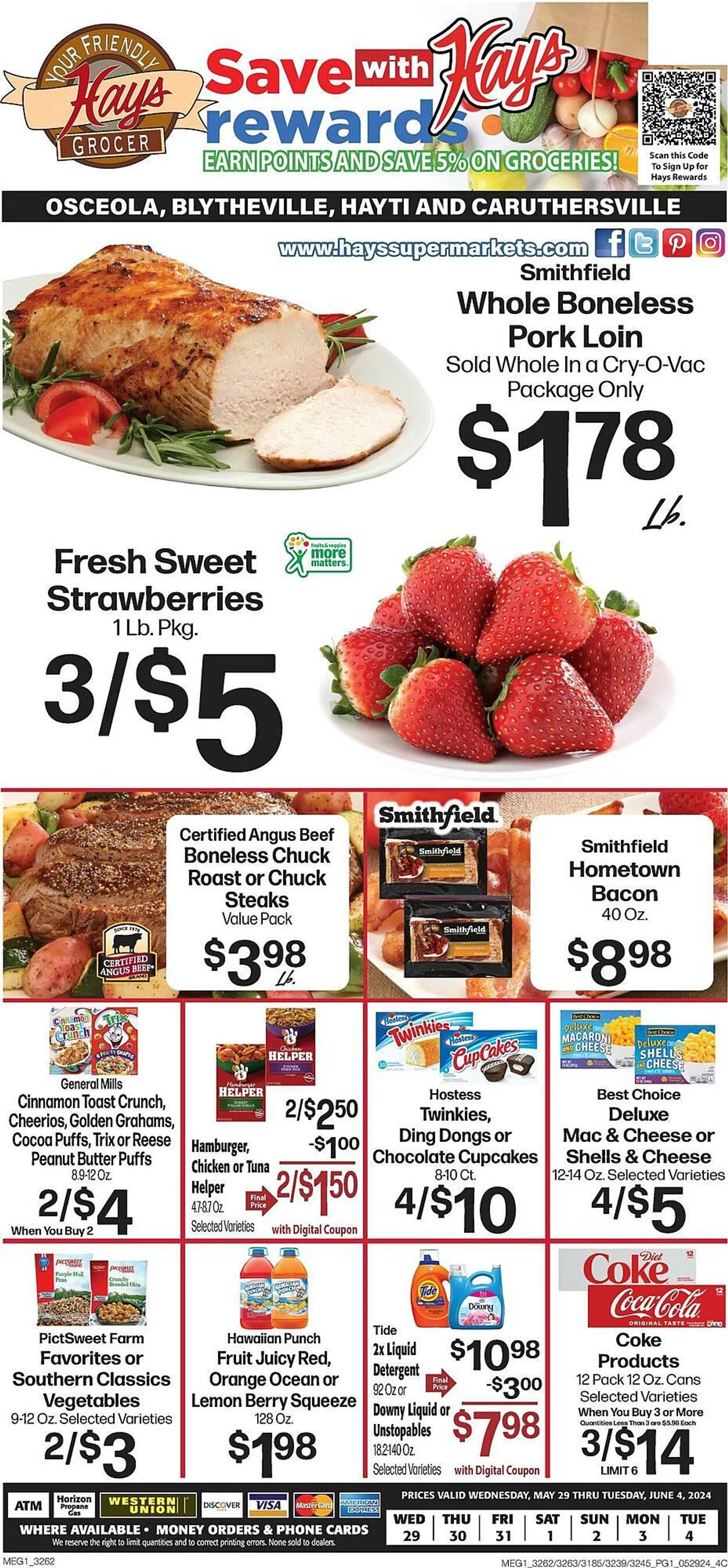 Hays Supermarket Weekly Ad - 1