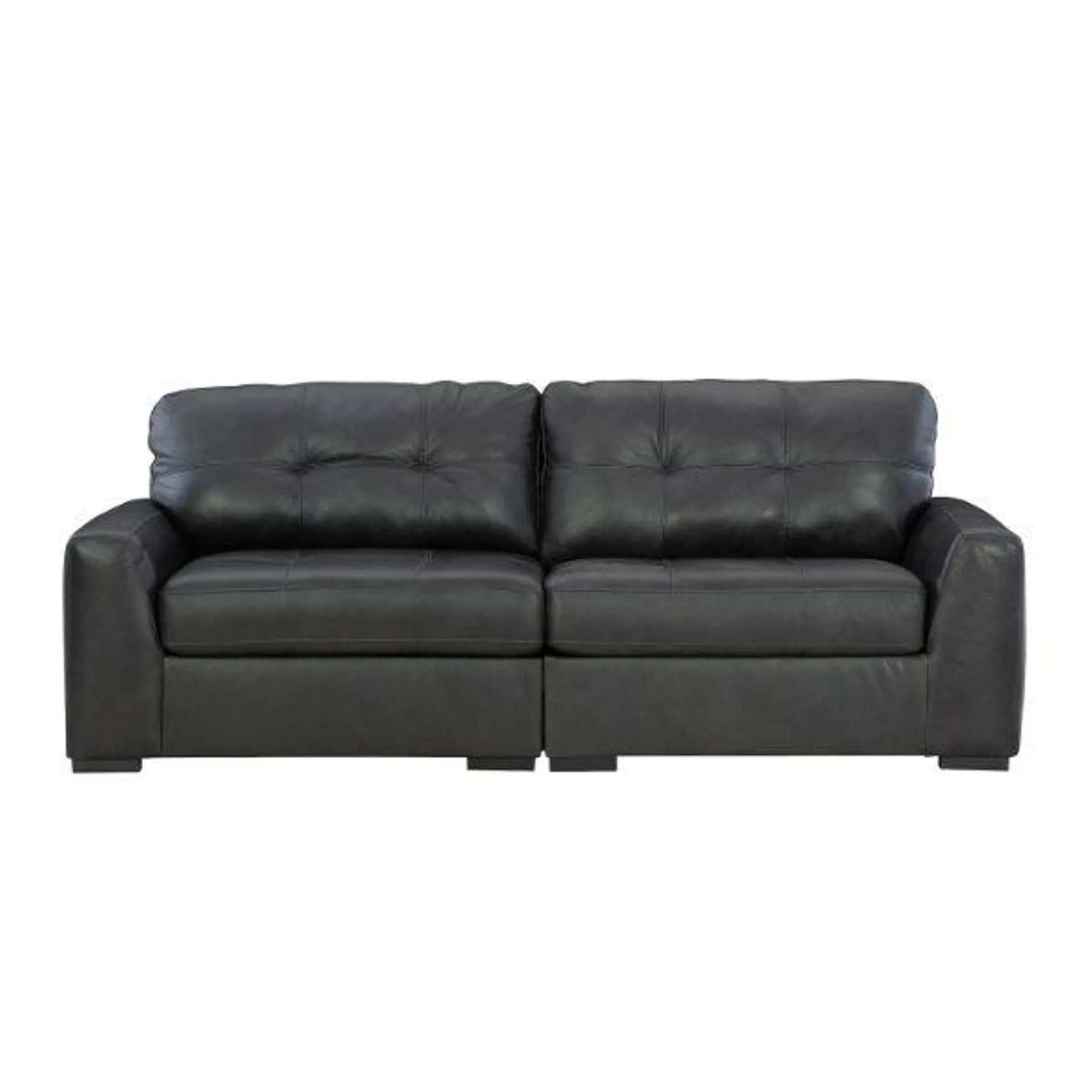 Brindley Leather Loveseat