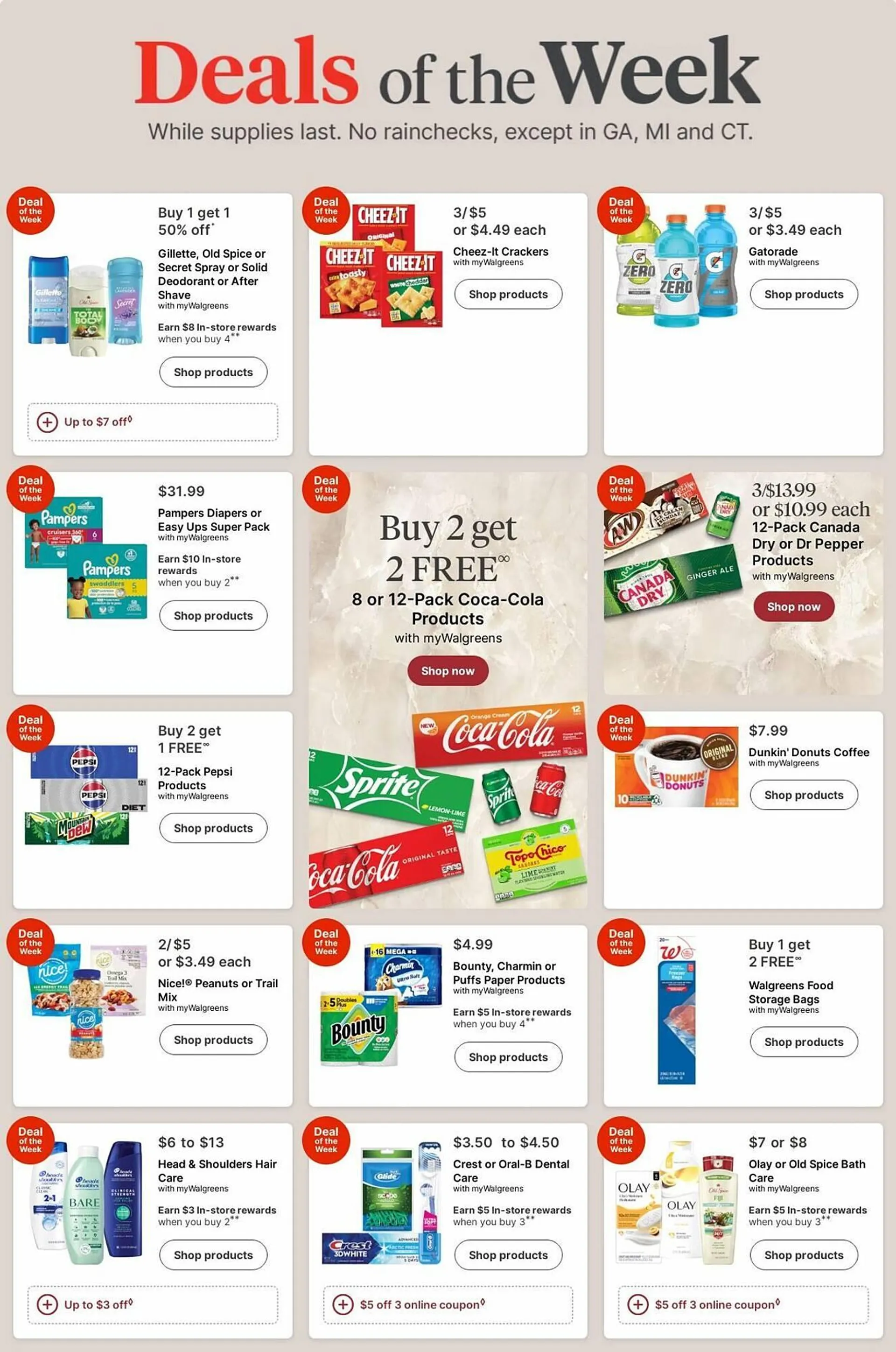 Weekly ad Walgreens Weekly Ad from August 4 to August 13 2025 - Page 1
