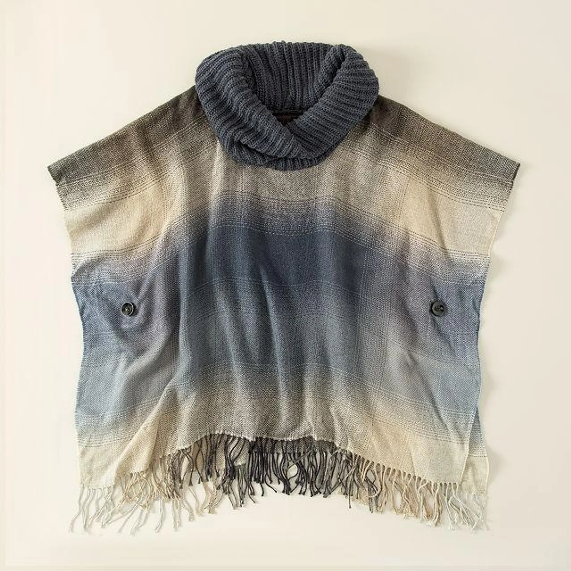 Wear Everywhere Ombre Poncho