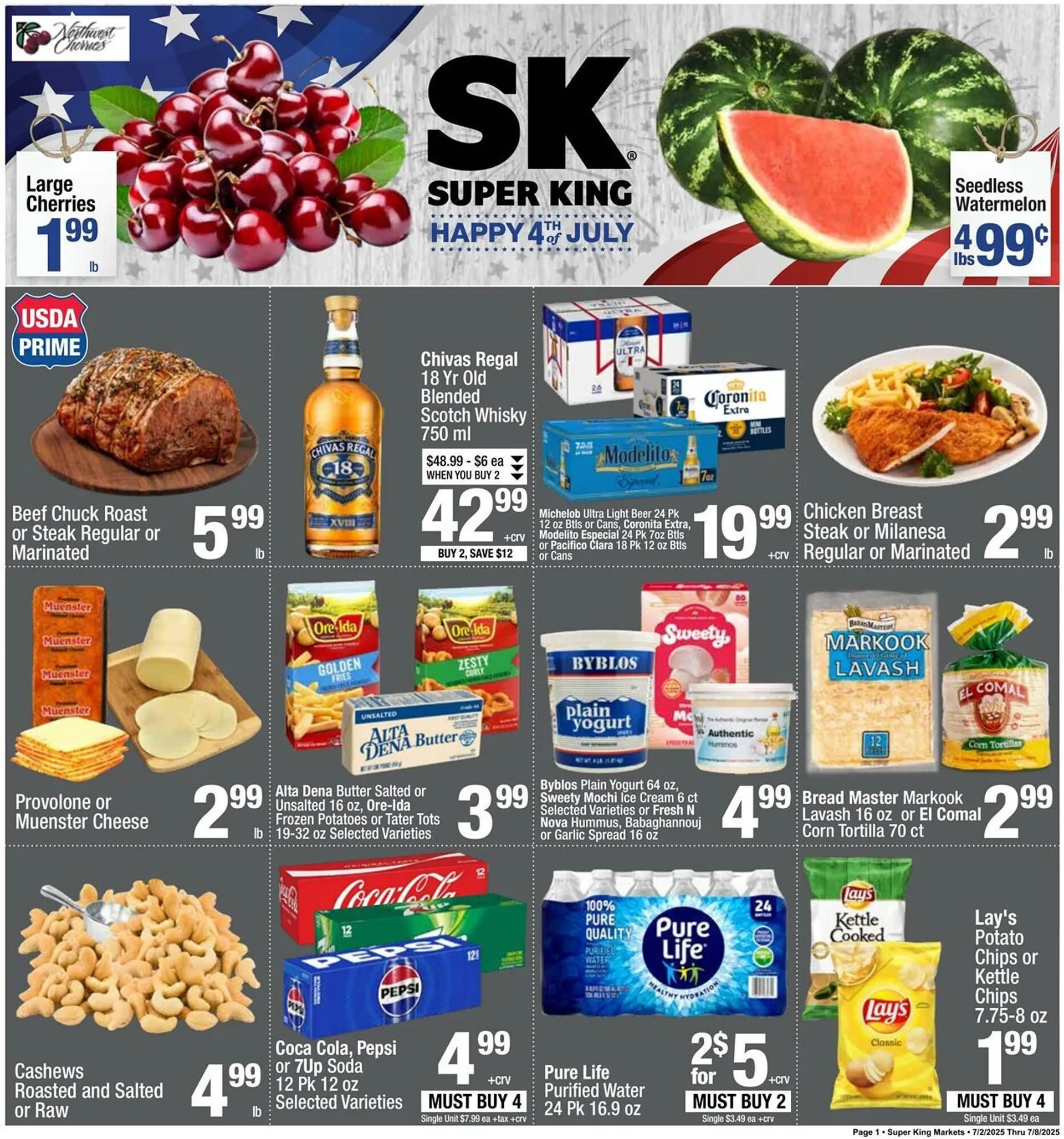 Weekly ad Super King Markets Weekly Ad from September 11 to September 25 2025 - Page 1
