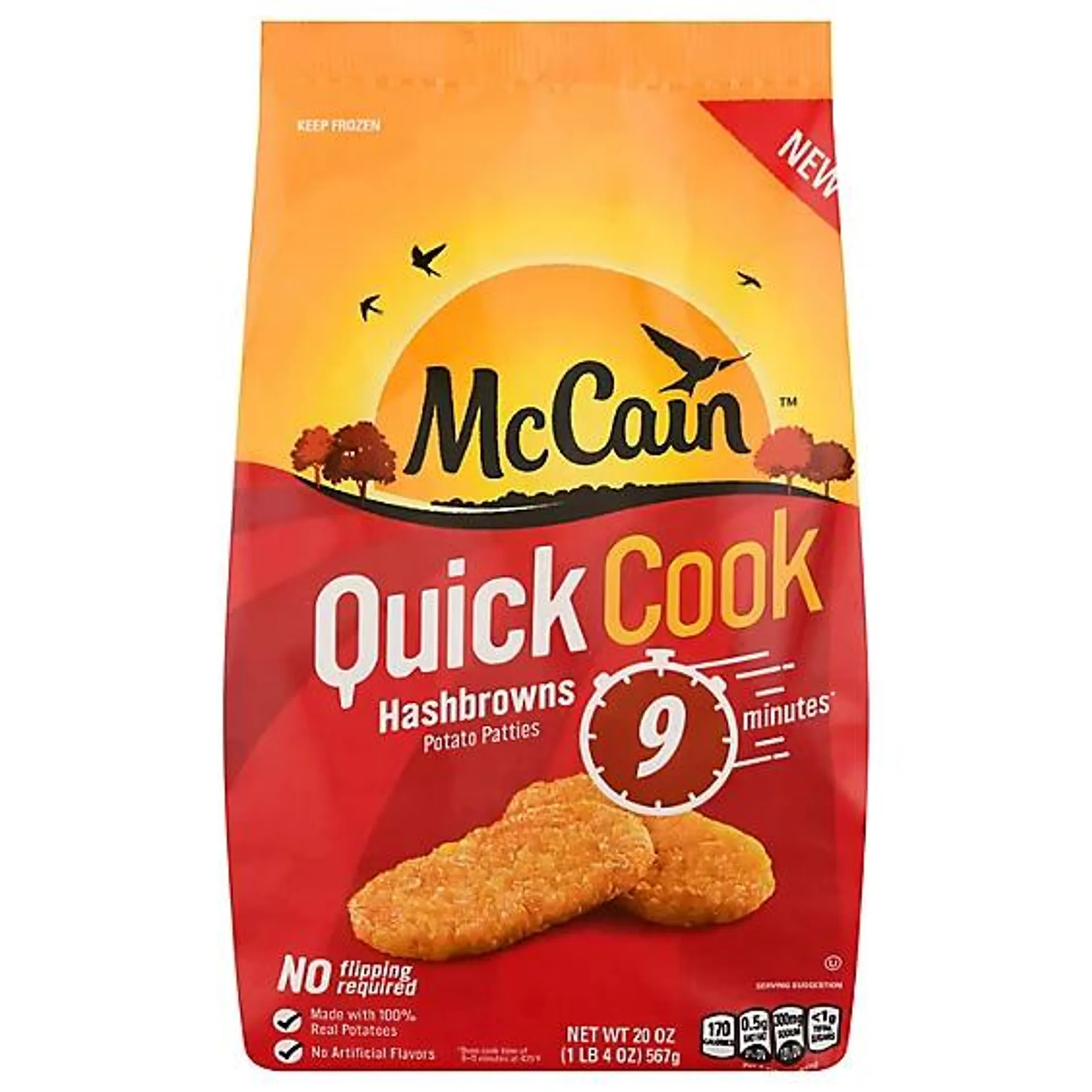 Mccain Quick Cook Hashbrown Patties - 20 Oz