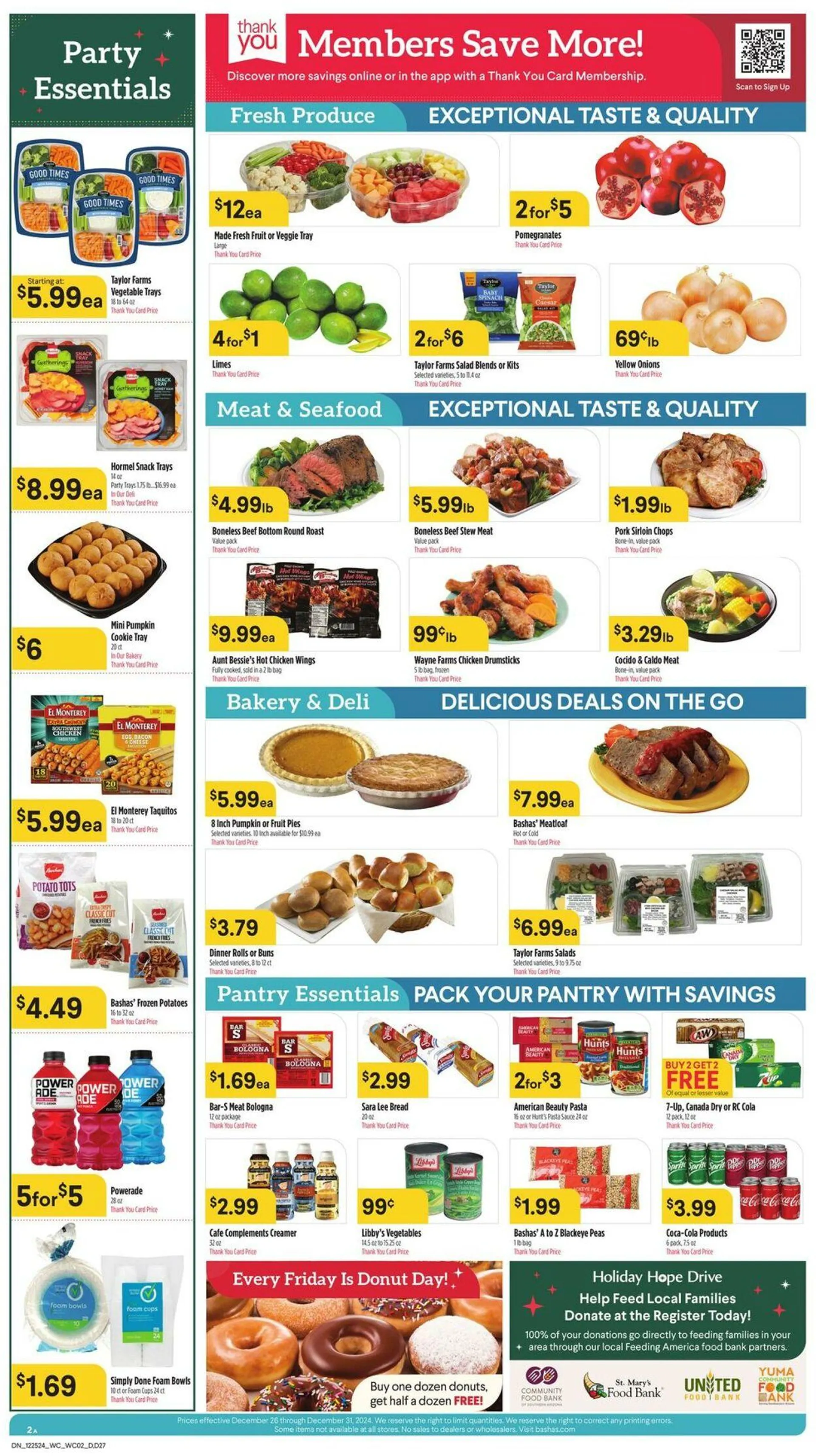 Weekly ad Bashas Current weekly ad from December 25 to December 31 2024 - Page 2