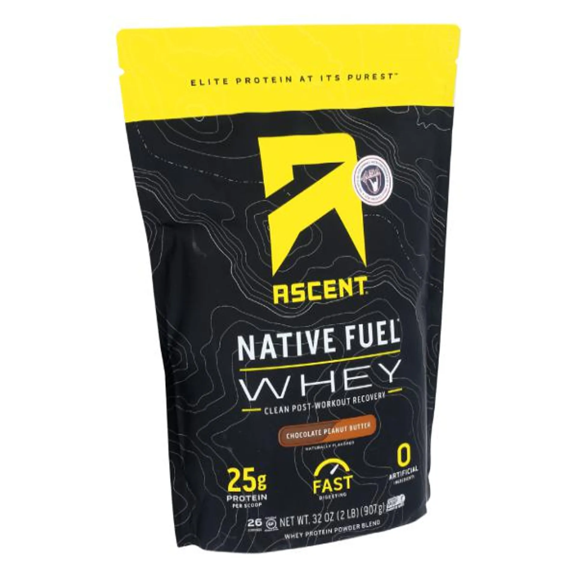 Ascent Native Fuel Whey Protein Chocolate Peanut Butter - 2 Pound