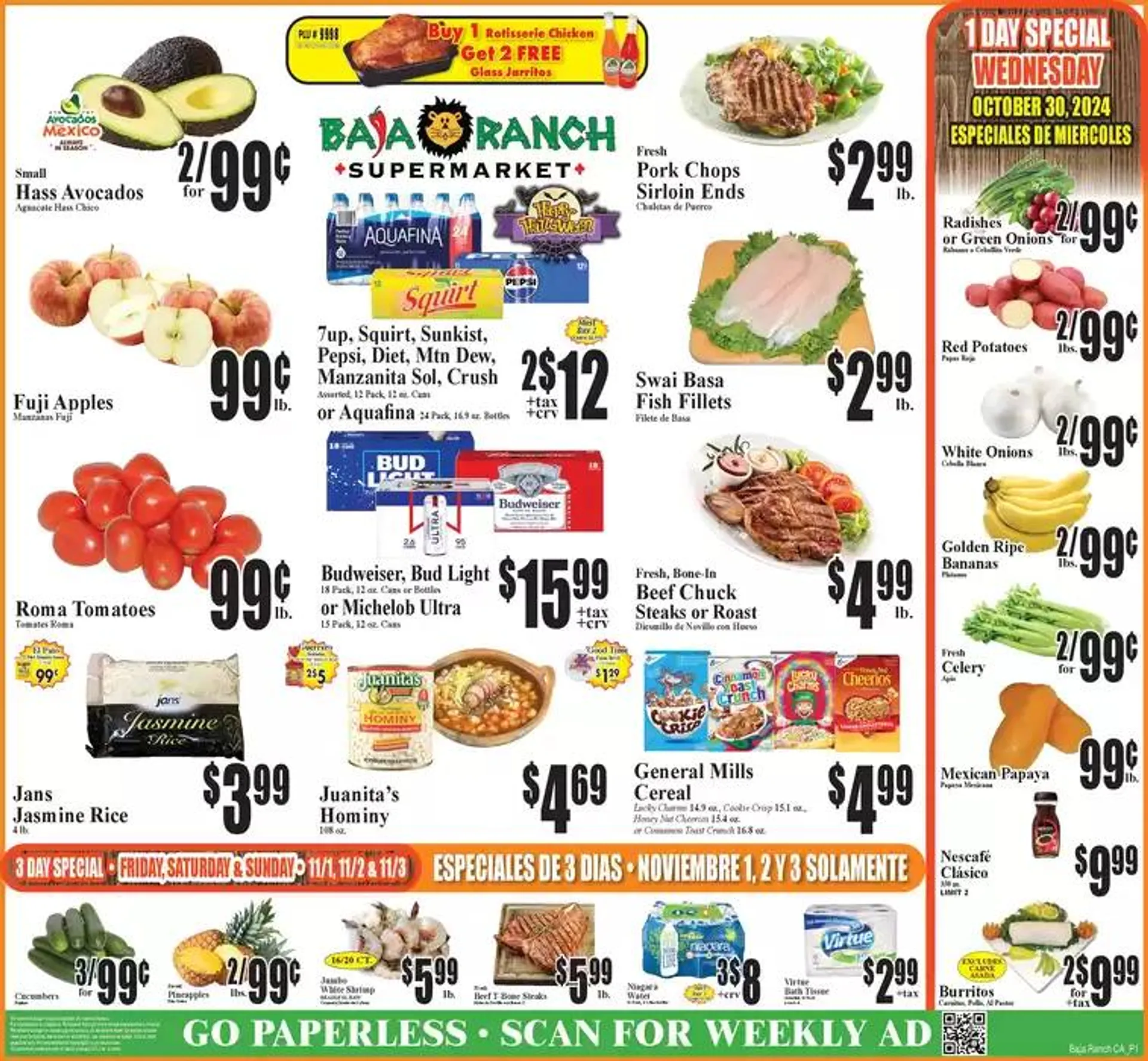 Baja Ranch weekly ad - 1