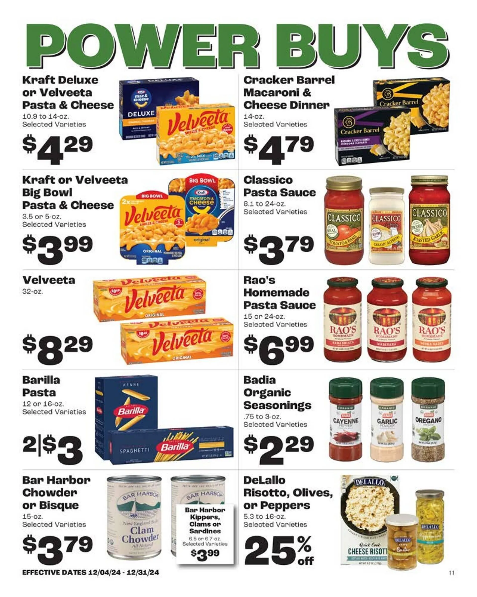 Weekly ad Rosauers Weekly Ad from December 11 to December 31 2024 - Page 11