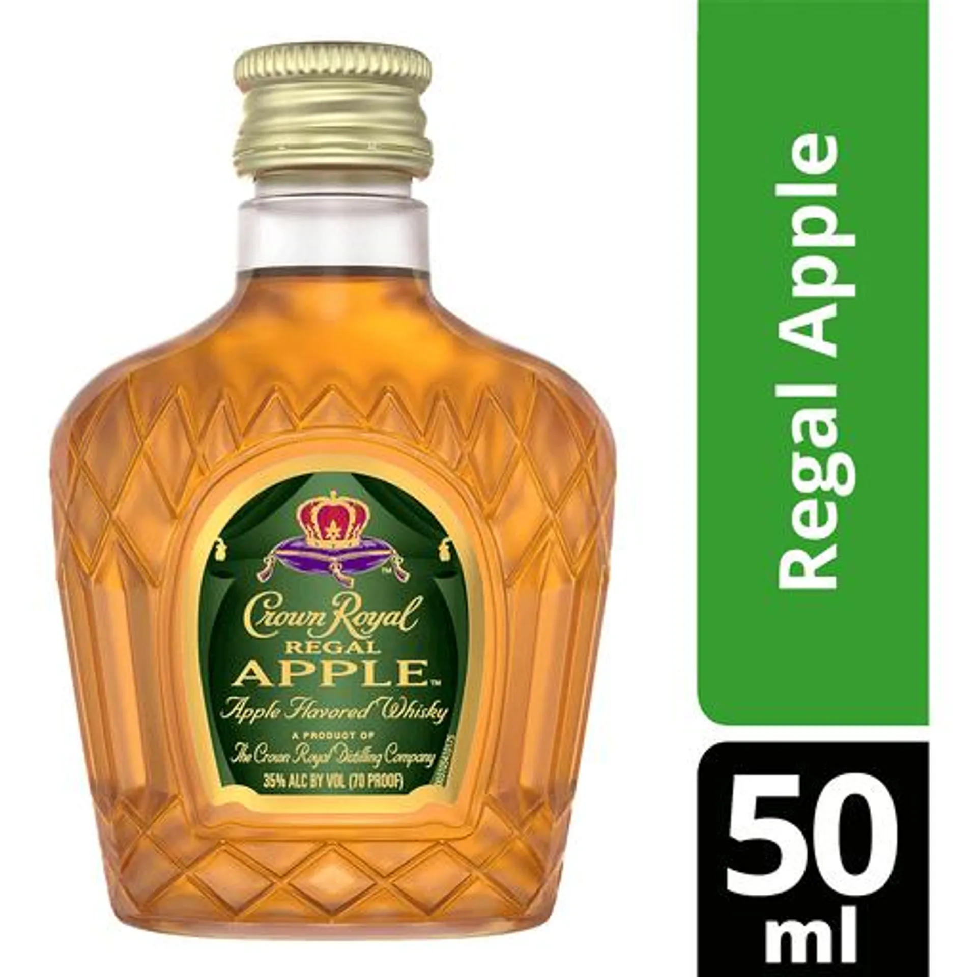 Crown Royal Regal Apple Flavored Whisky, 50 mL