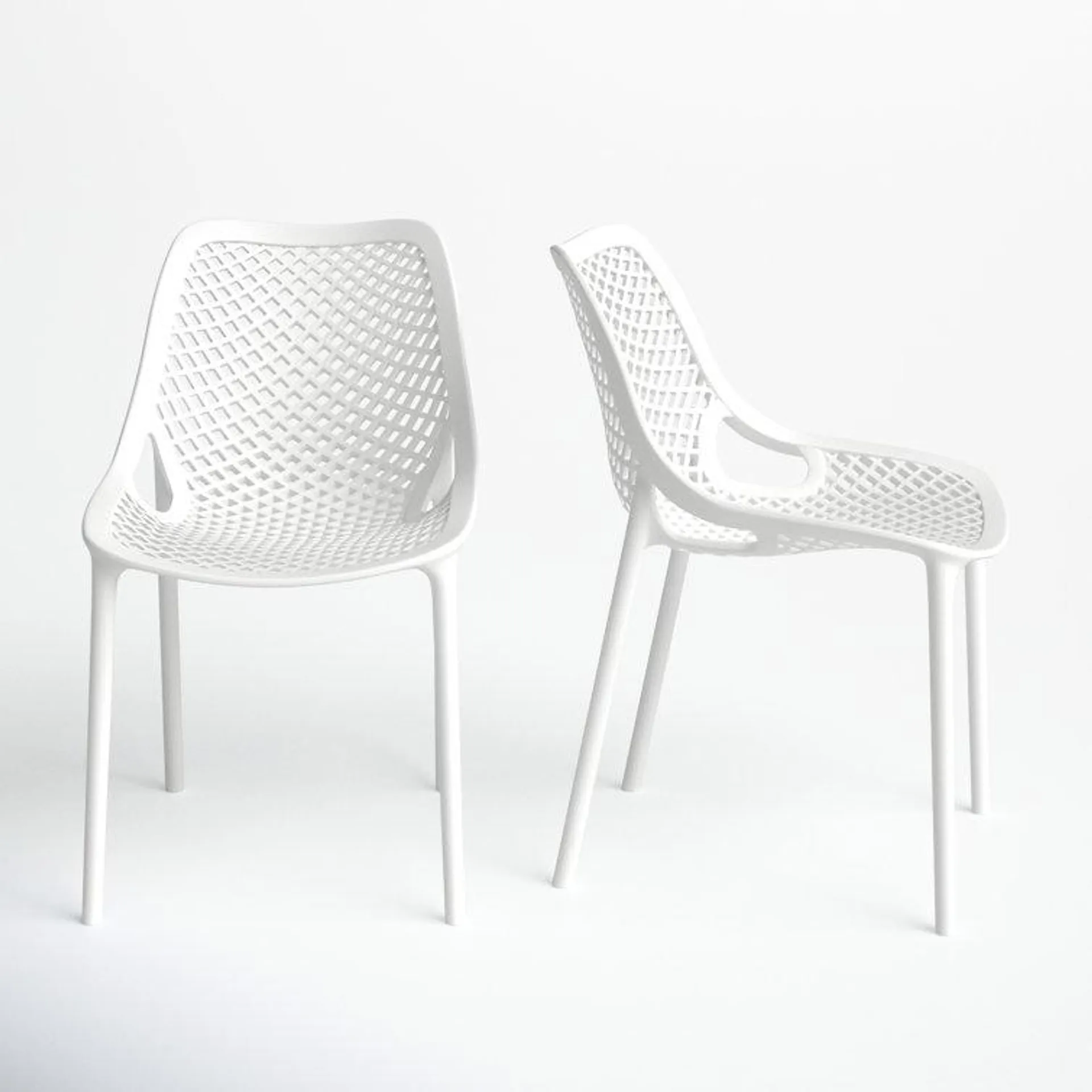 Farrah Outdoor Stacking Dining Side Chair