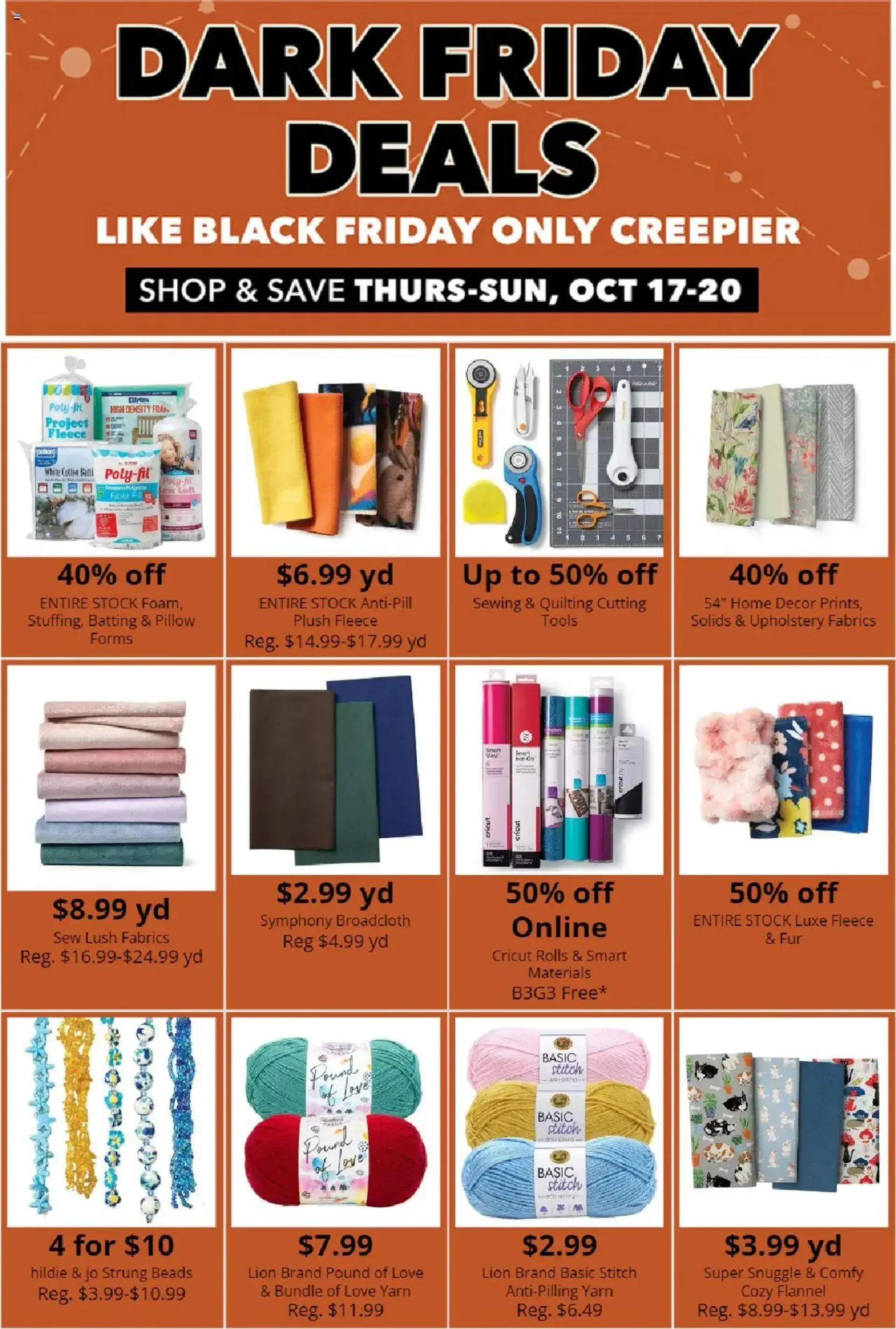 Weekly ad Joann Weekly Ad from October 17 to October 30 2024 - Page 2