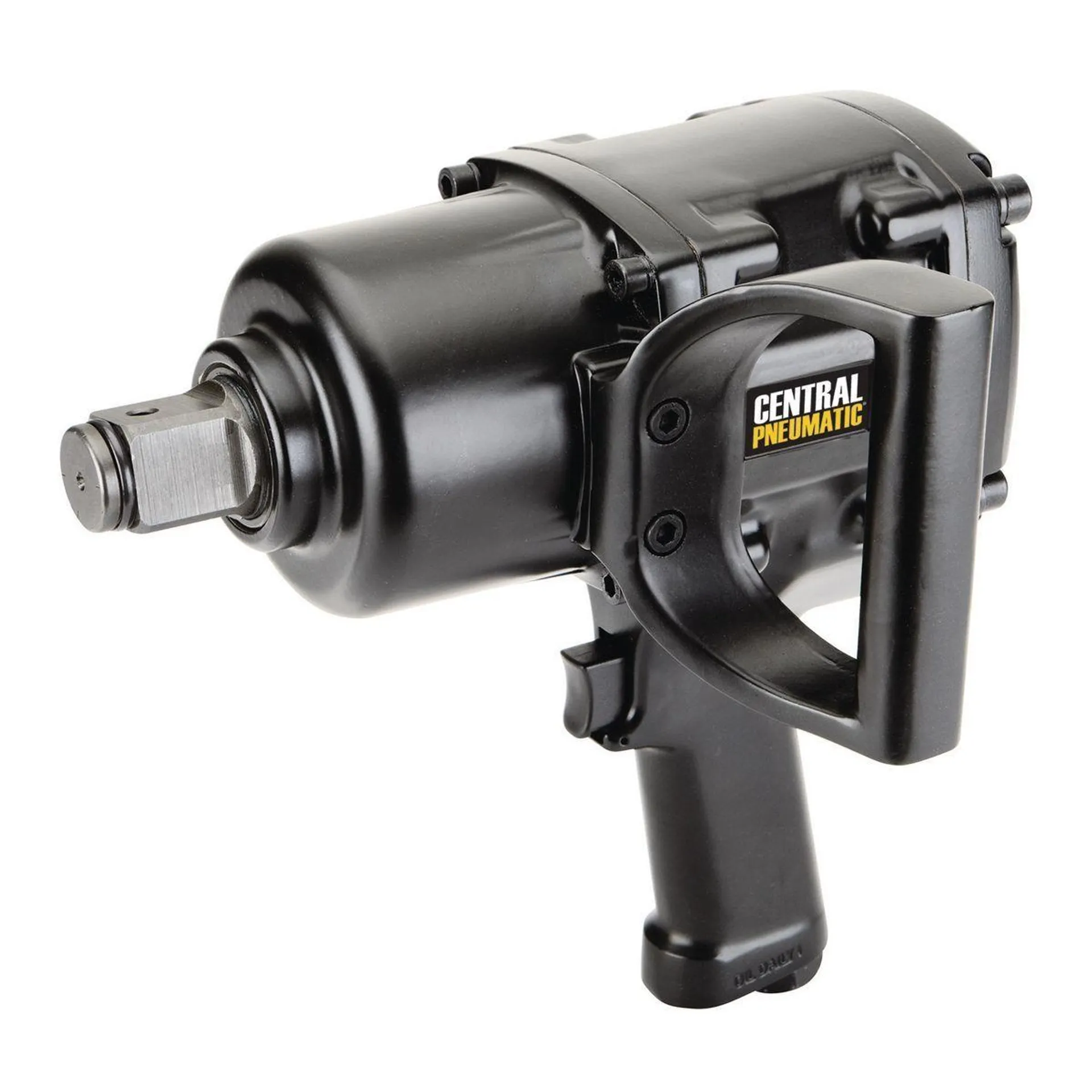 1 in. Pistol Grip Air Impact Wrench, Twin Hammer, 1500 ft. lbs.