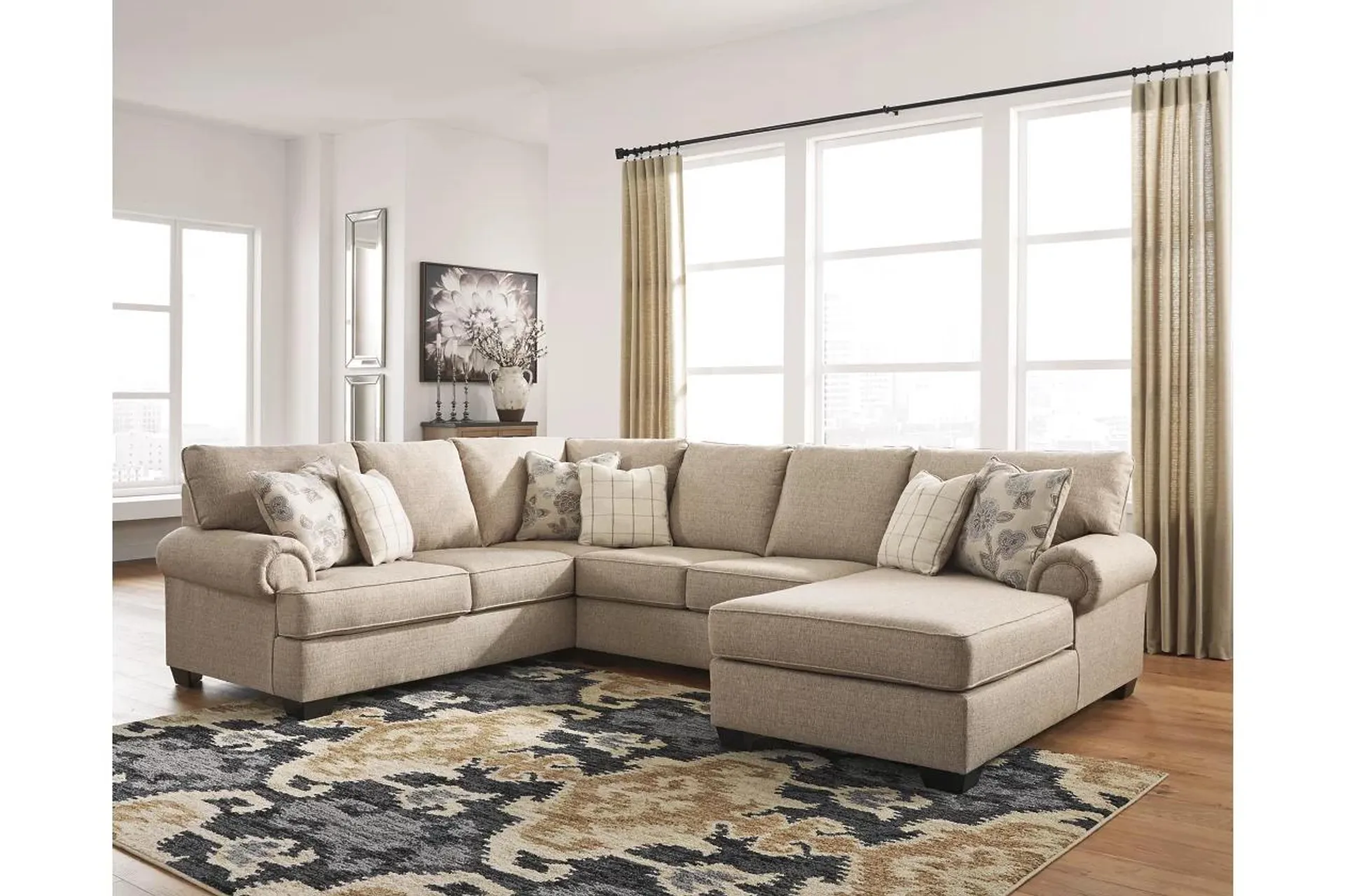 Baceno 3-Piece Sectional with Chaise