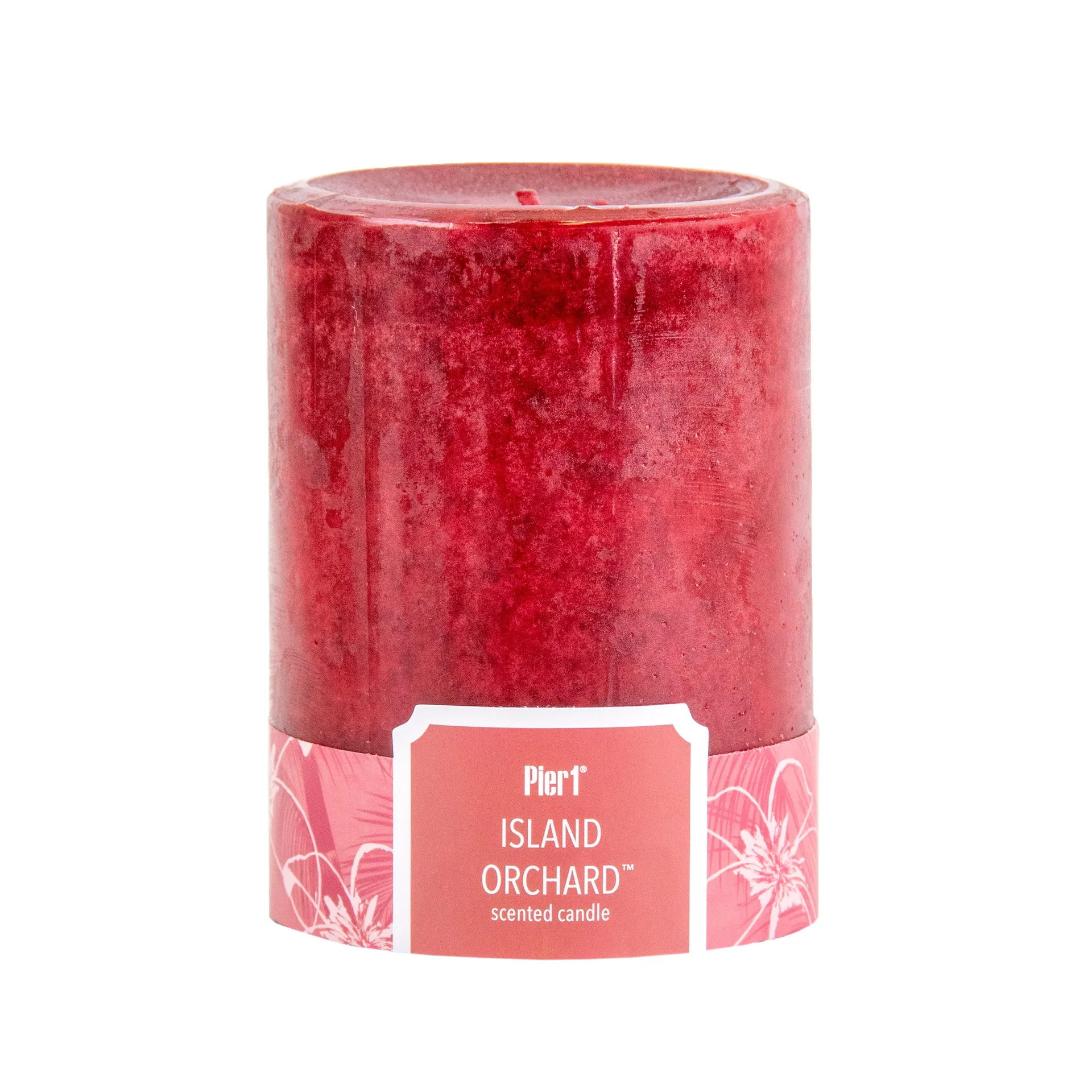 Pier 1 Island Orchard® Mottled 3x4 Pillar Candle