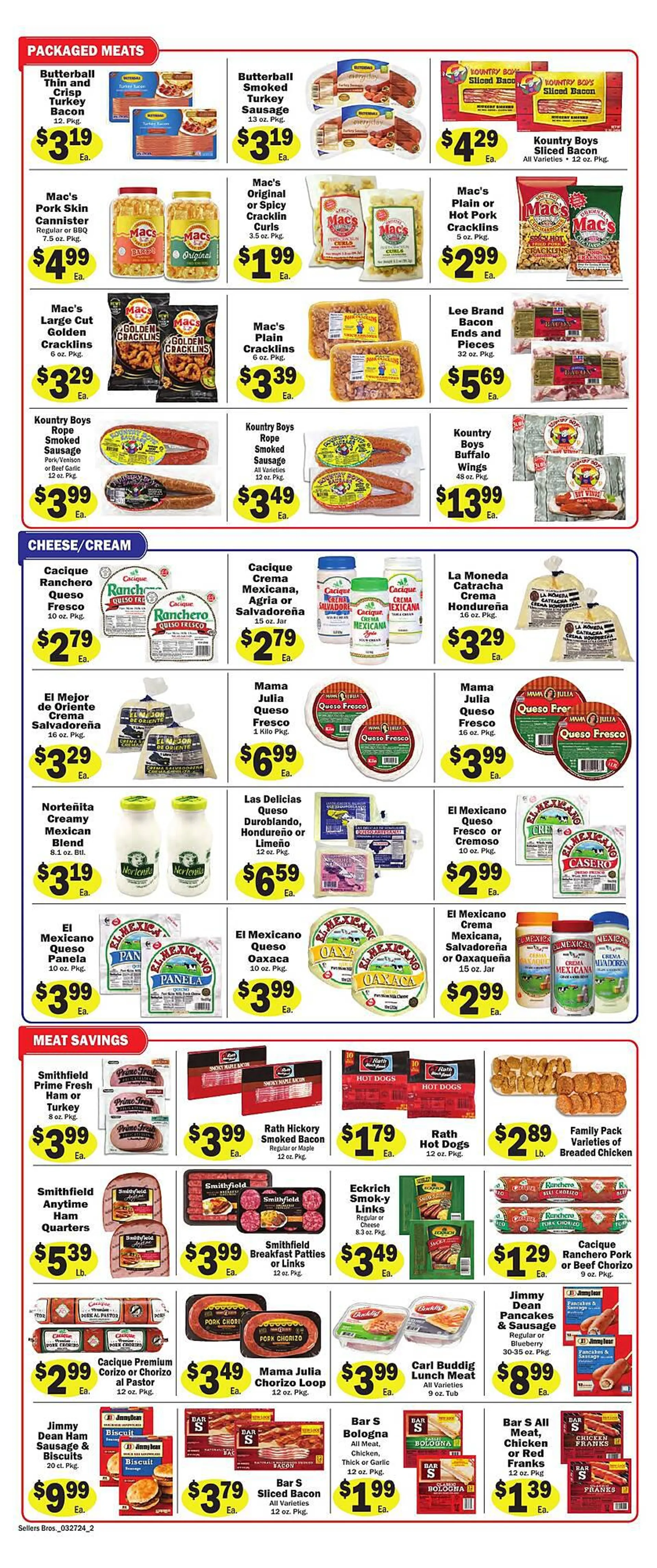 Weekly ad Sellers Bros Weekly Ad from March 27 to April 5 2024 - Page 2