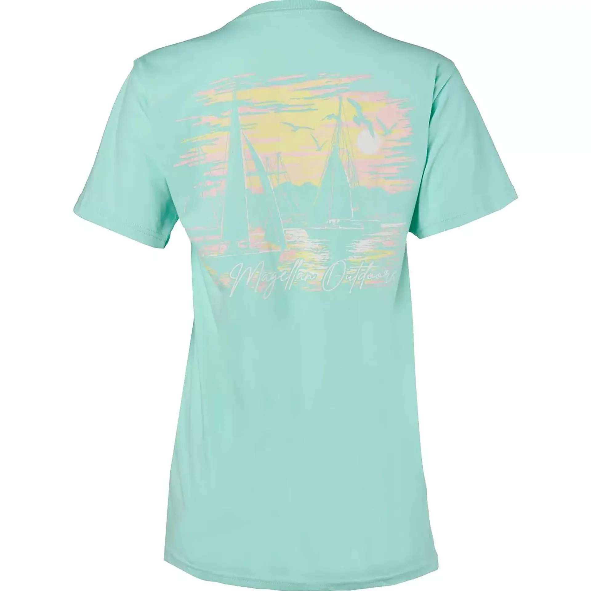 Magellan Outdoors Women's Sailboat Sunset T-shirt