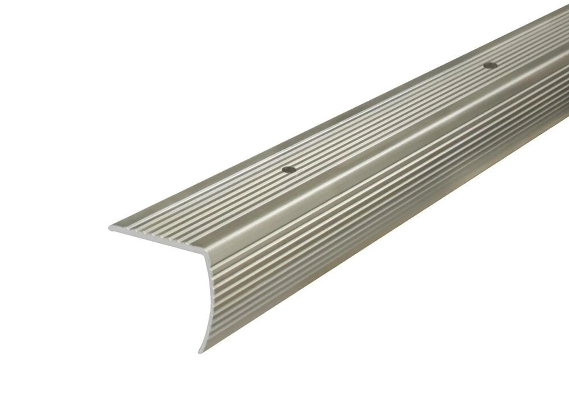 M-D Building Products® Pewter 1-1/8" x 1-1/8" x 36" Fluted Stair Edging