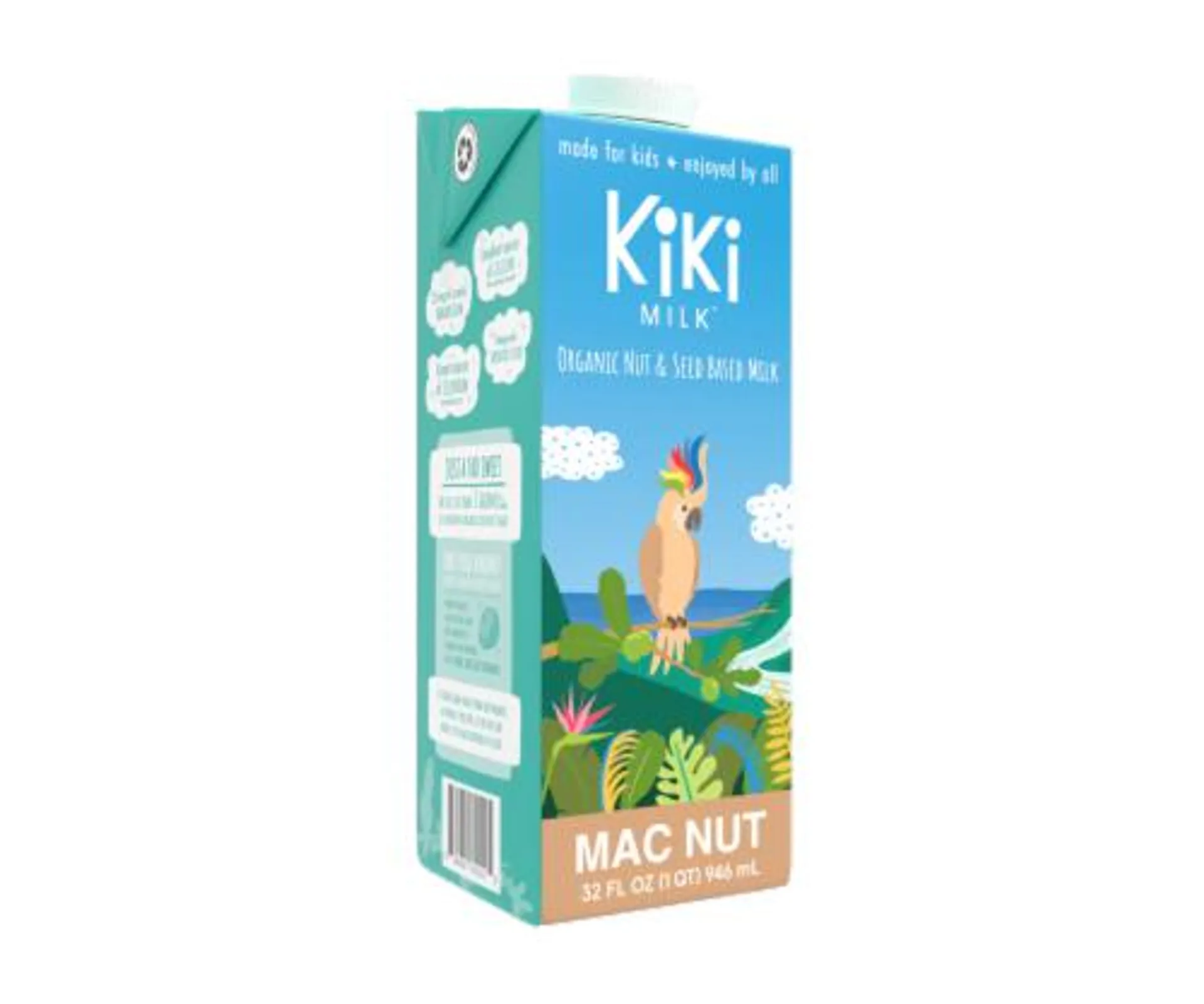 Kiki Milk - Mac Nut Kiki Milk 32 fl oz Pack of 6