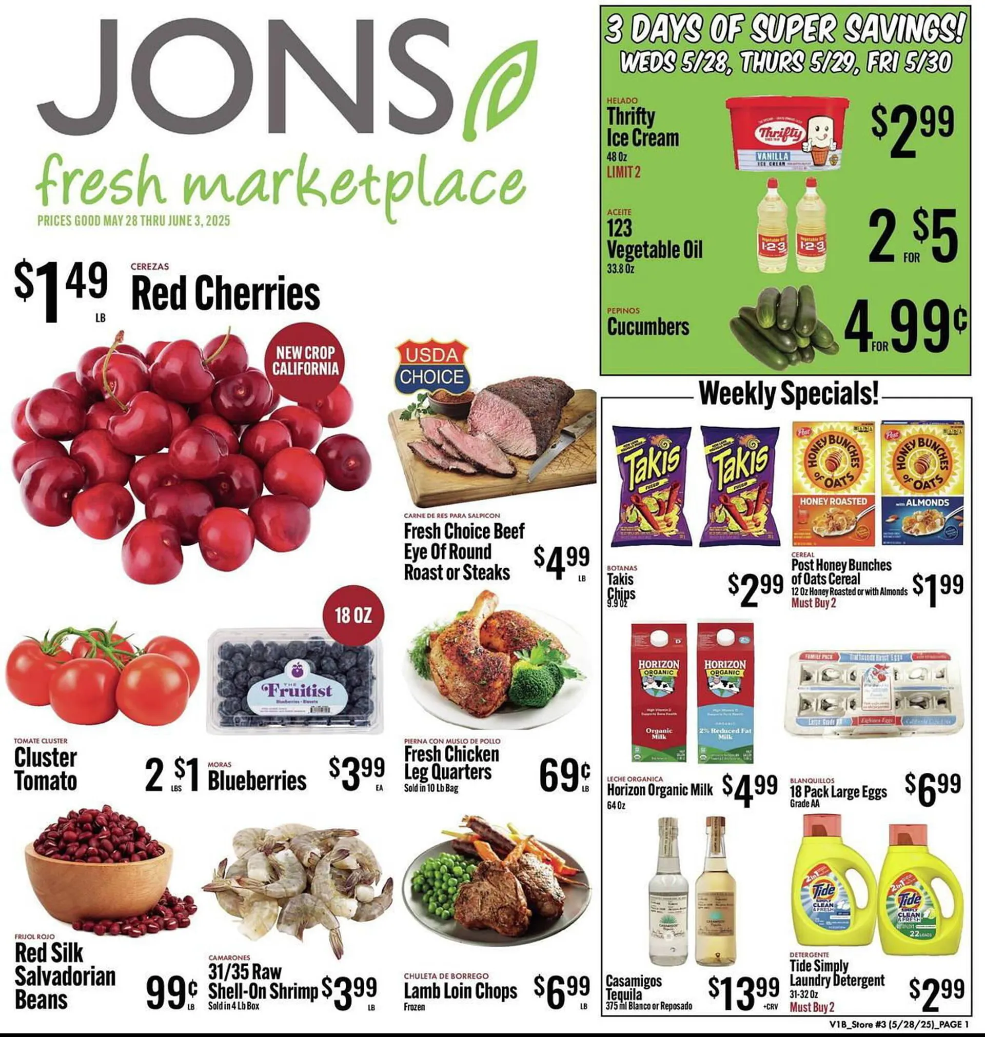 Weekly ad Jons International Weekly Ad from May 28 to June 3 2025 - Page 1