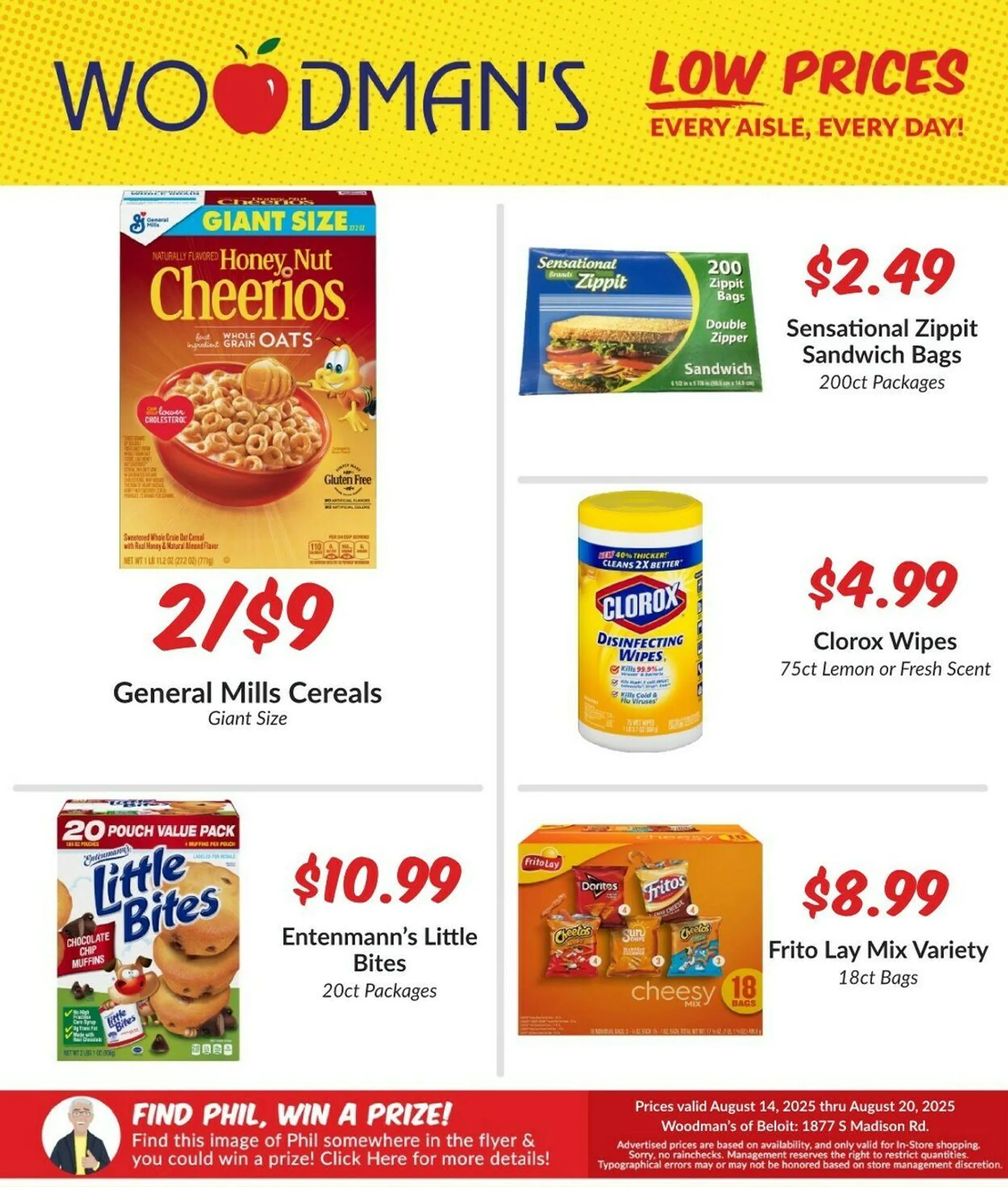 Weekly ad Woodman's Market - BELOIT, WI from August 14 to August 20 2025 - Page 1