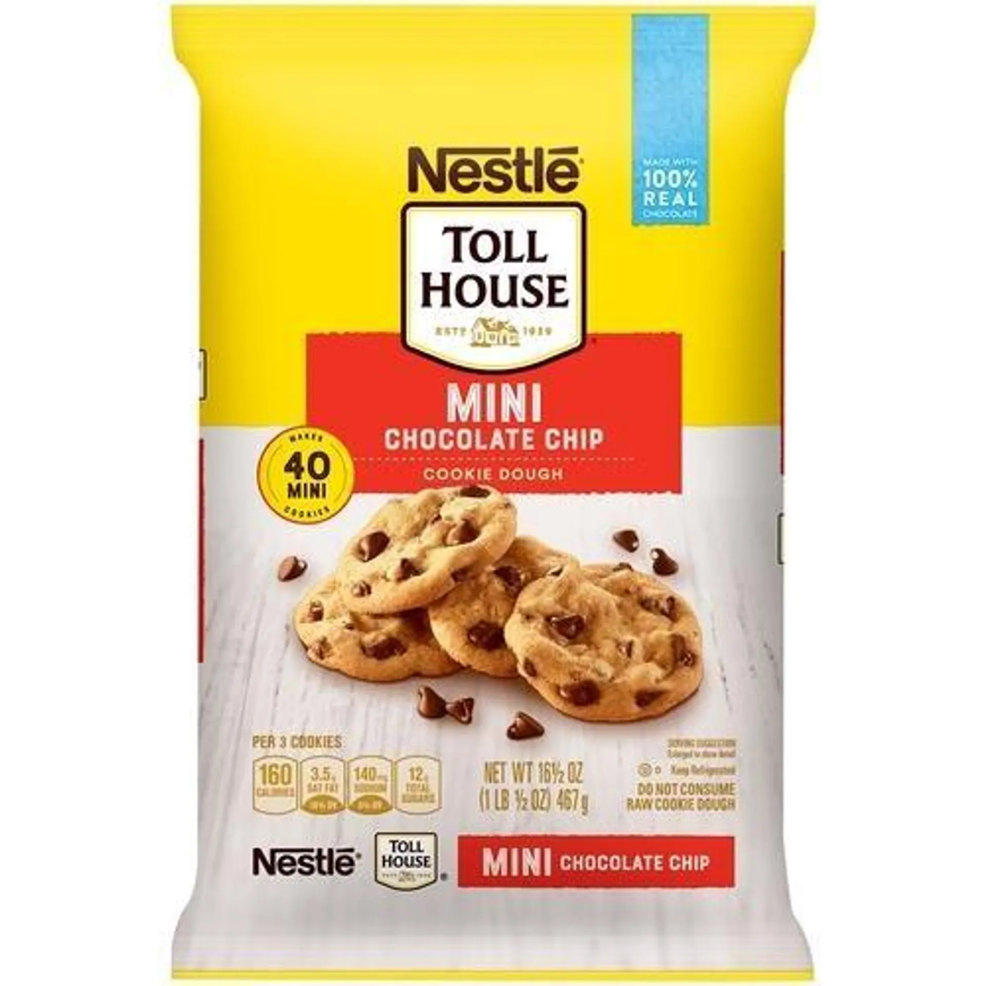 TOLL HOUSE MINI COOKIES CHOCOLATE CH