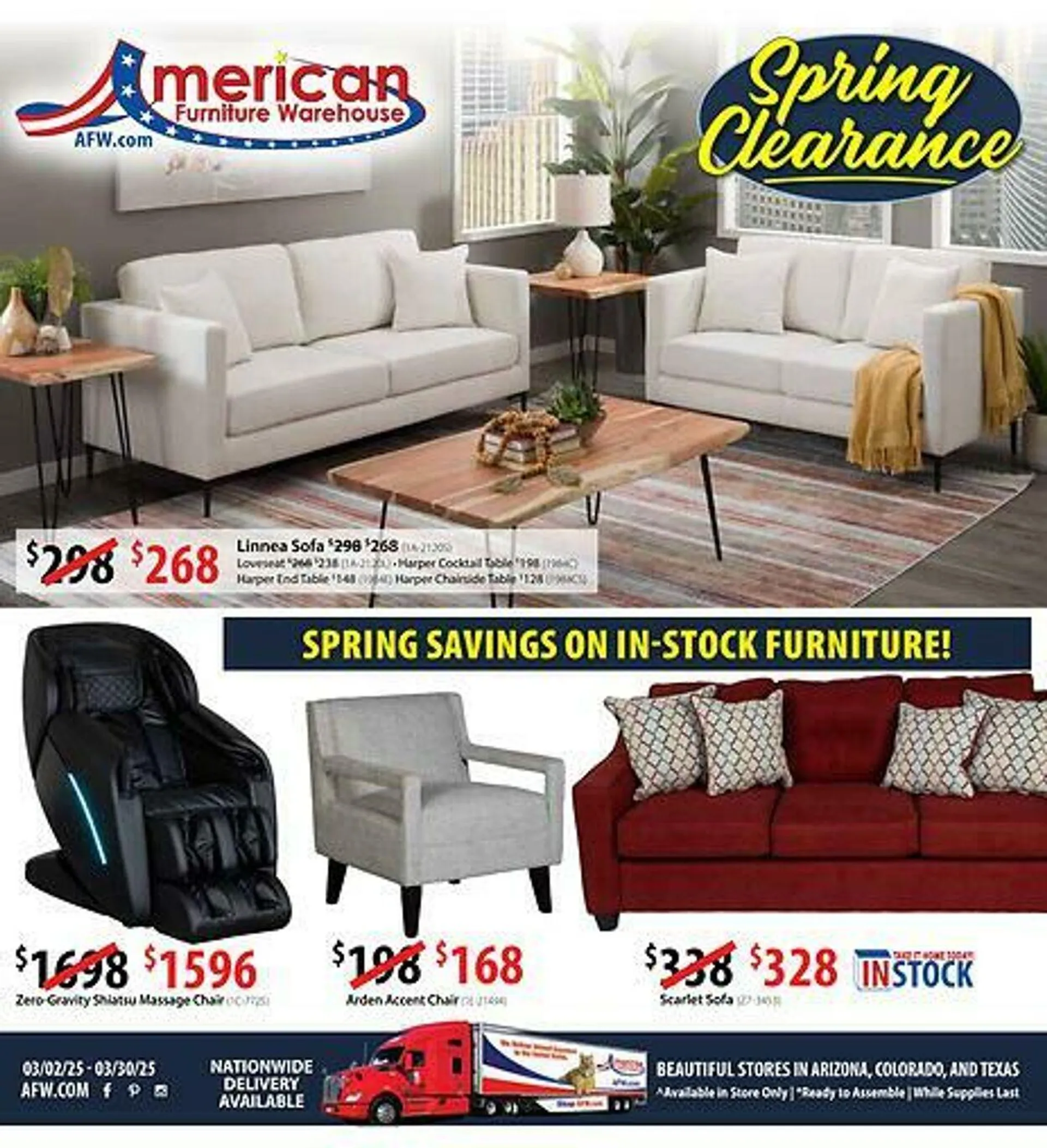 American Furniture Warehouse Current weekly ad - 1