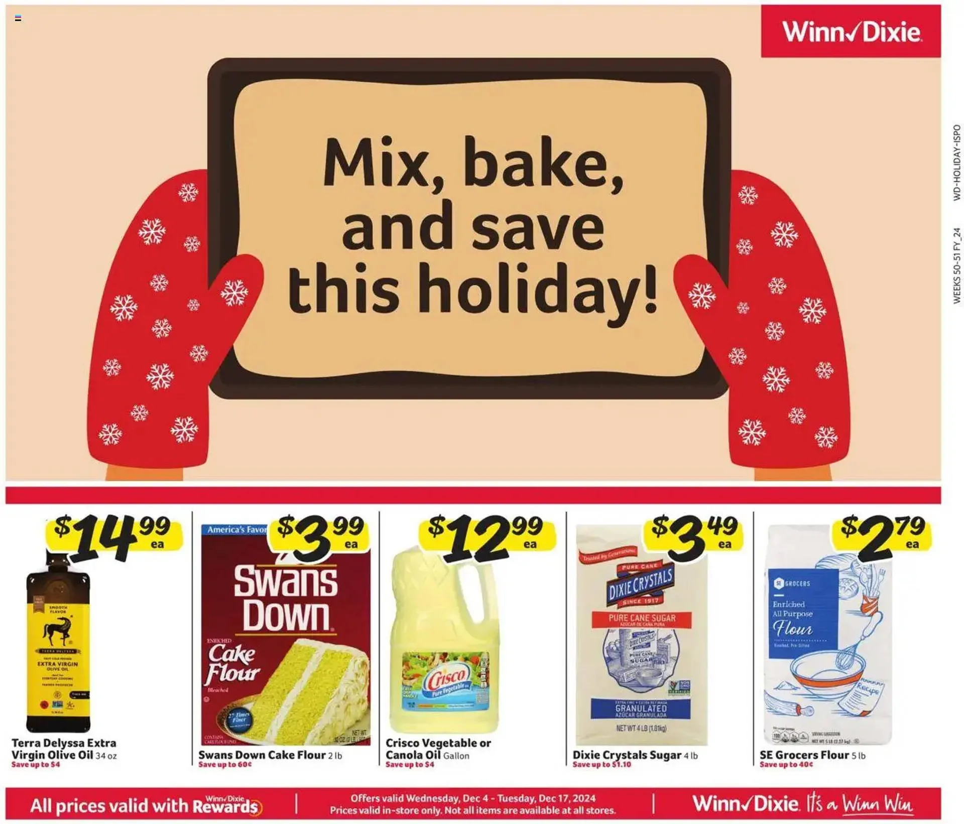 Winn Dixie Weekly Ad - 1