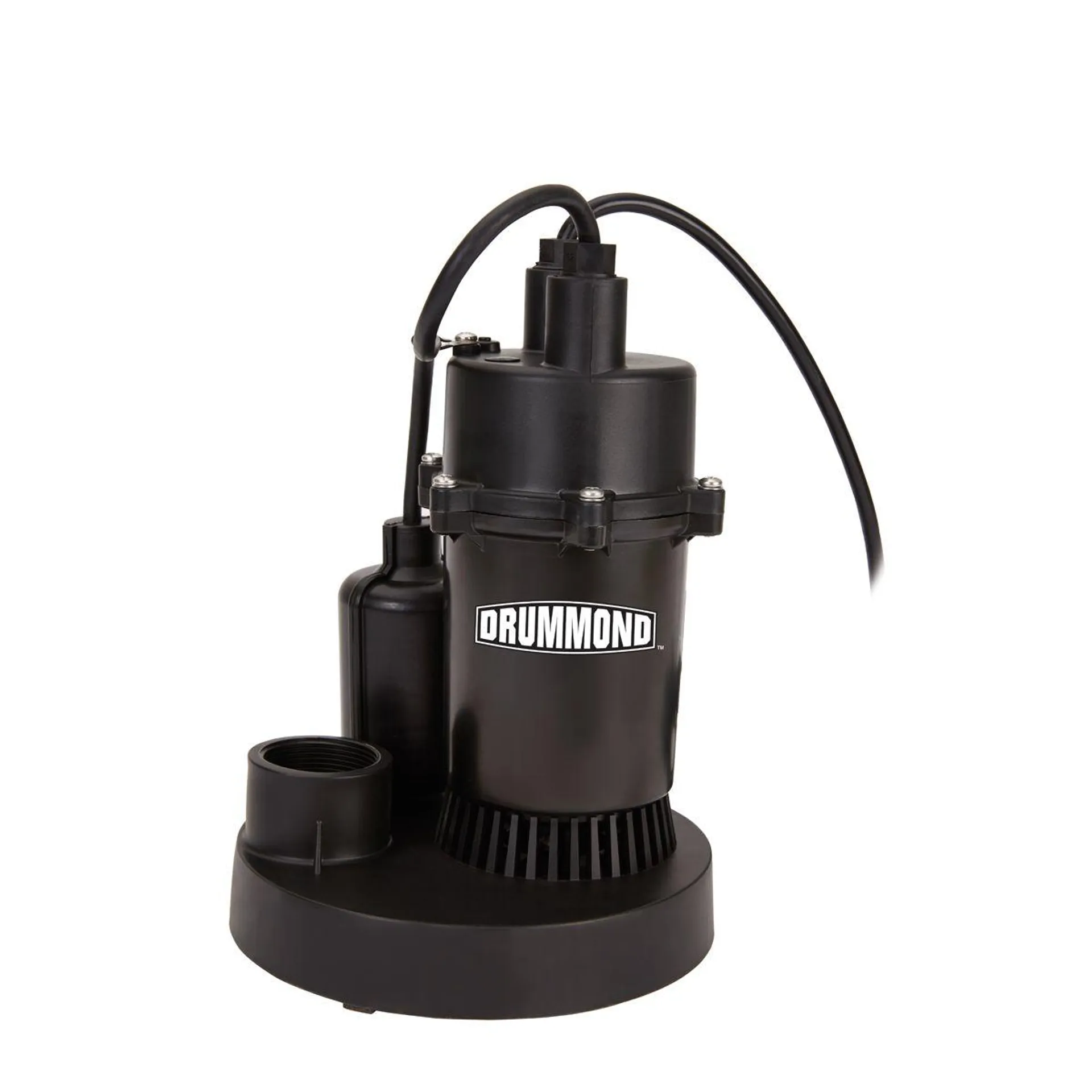 DRUMMOND 1/4 HP Submersible Sump Pump 3000 GPH