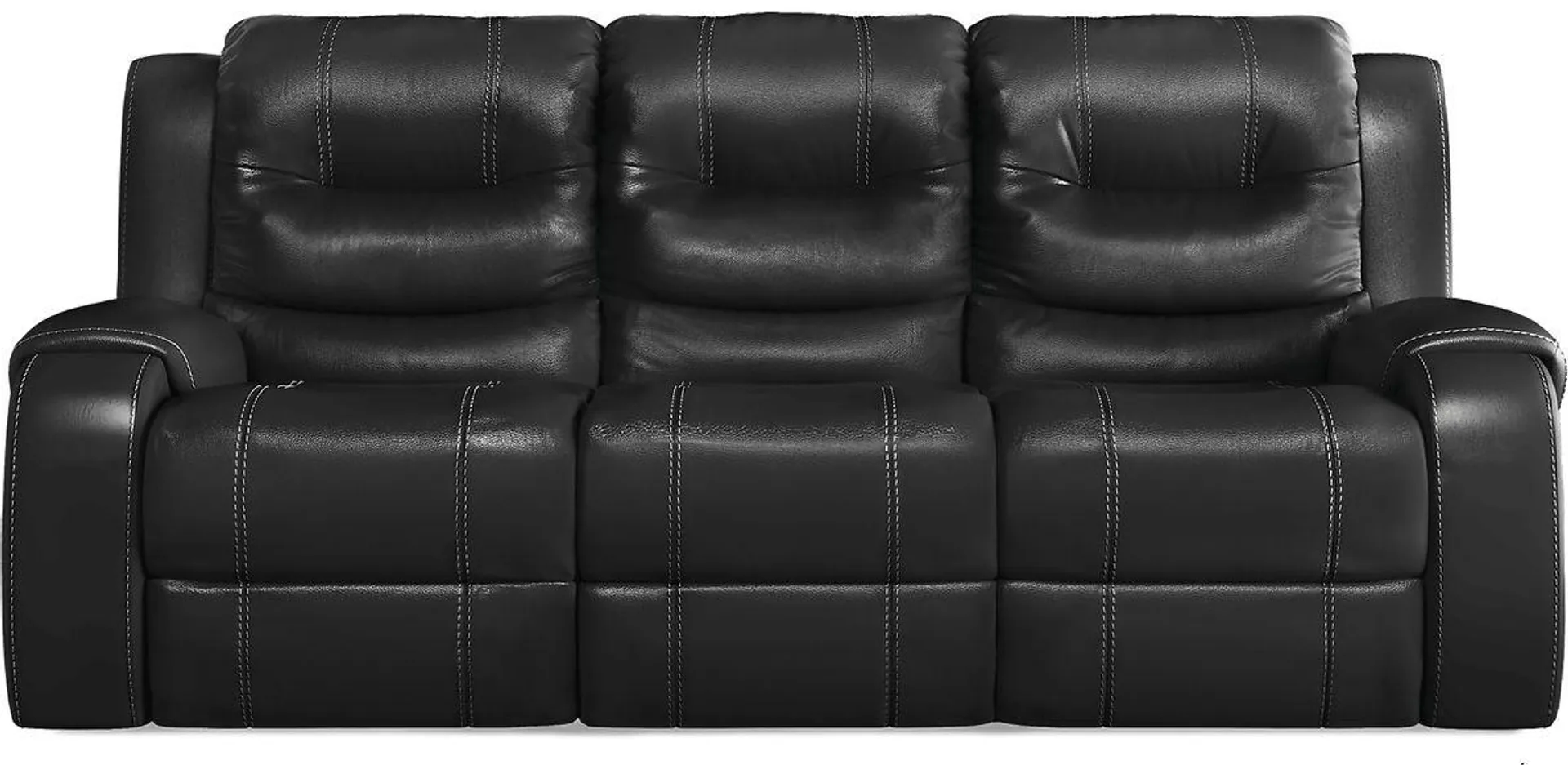 High Plains Leather Non-Power Reclining Sofa