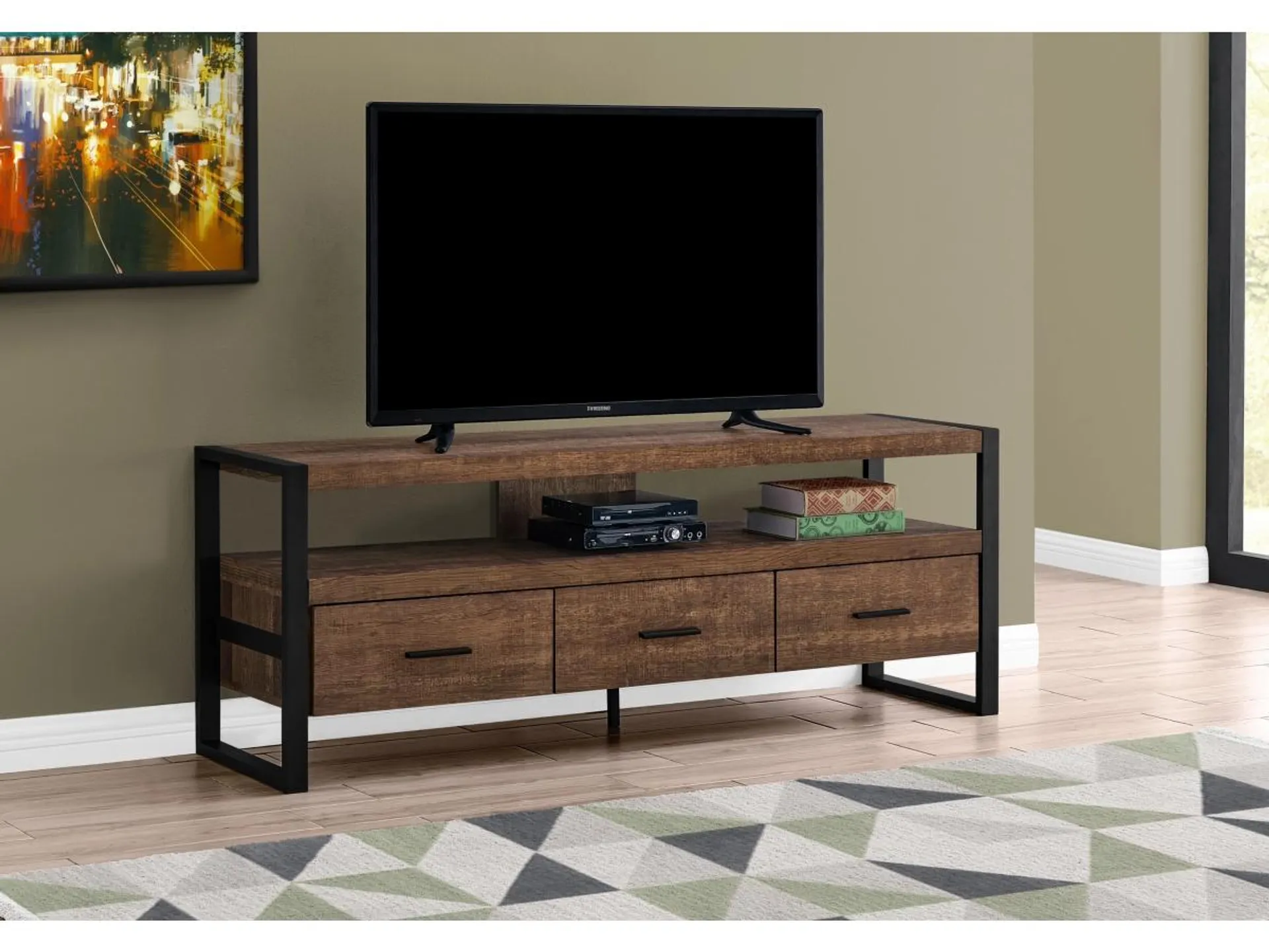 Monarch Specialties 59" TV Stand