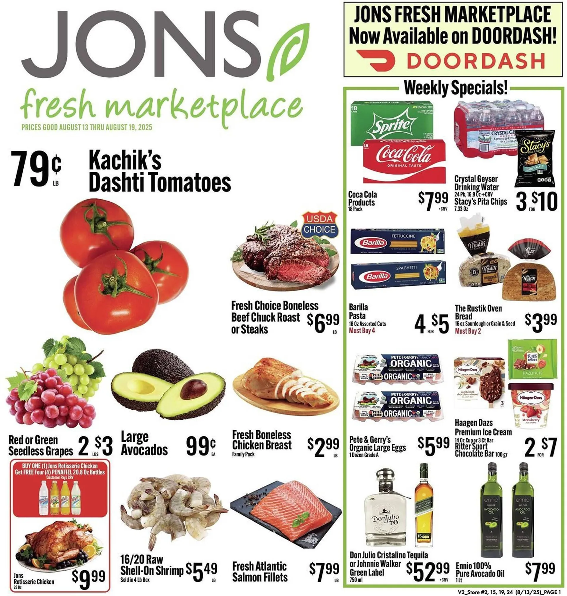 Weekly ad Jons International Weekly Ad from August 13 to August 19 2025 - Page 1