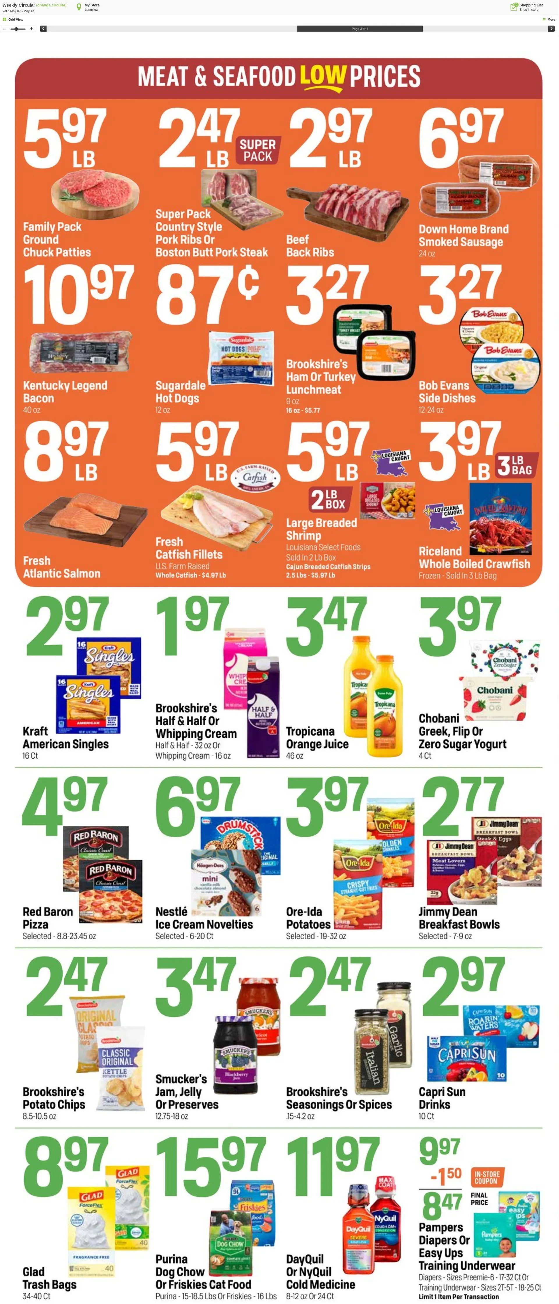 Weekly ad Super1Foods from May 7 to May 13 2025 - Page 3
